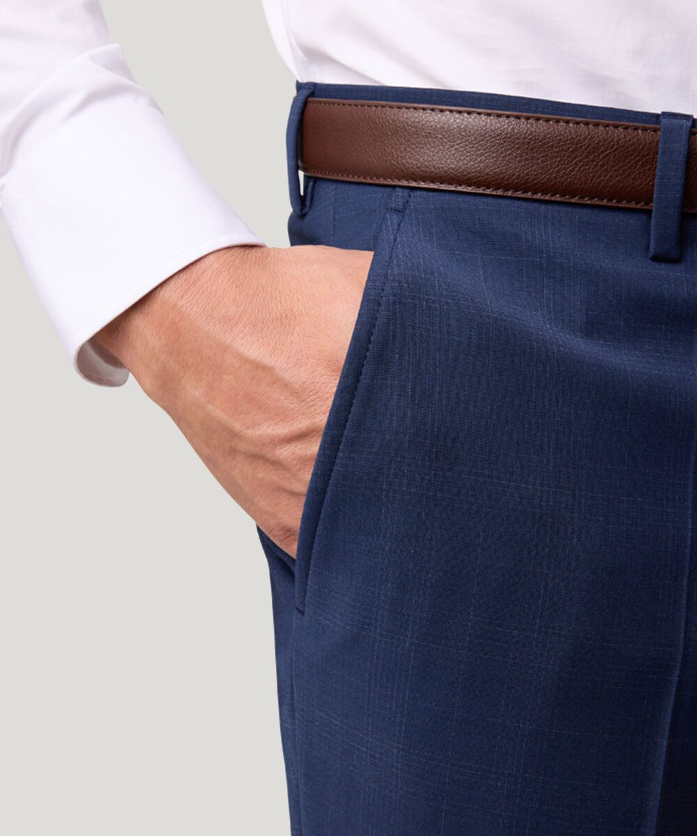Pierre Cardin Anzughose Ryan (1-tlg) mit Bügelfalte und klarer Passform