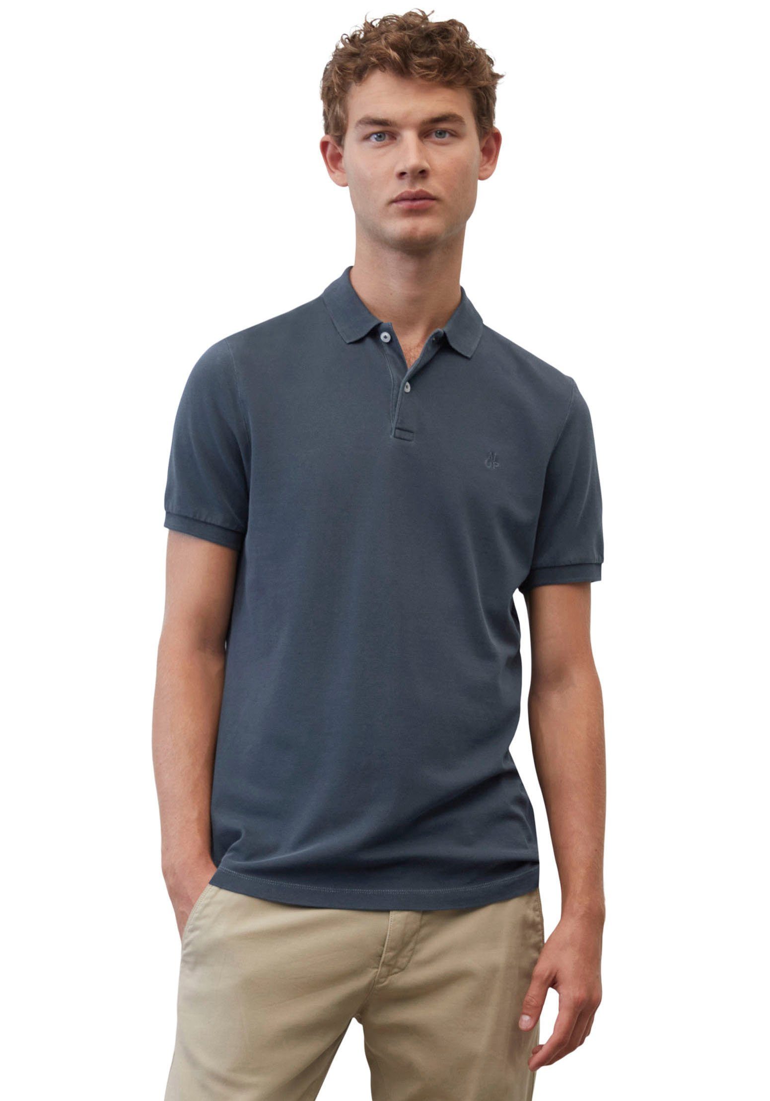 Marc klassischen Poloshirt im O'Polo blue Look washed