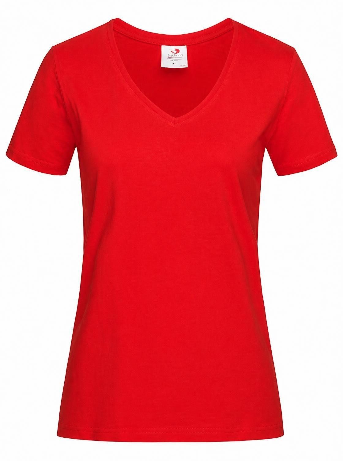 Stedman V-Shirt Classic V-Neck Damen T-Shirt