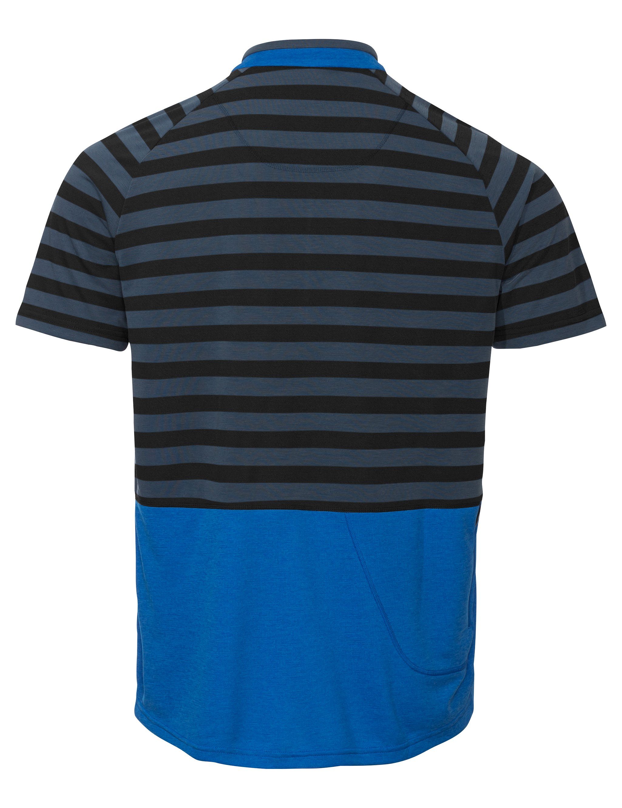 (1-tlg) III VAUDE blue Tamaro Grüner signal Knopf Men's T-Shirt Shirt