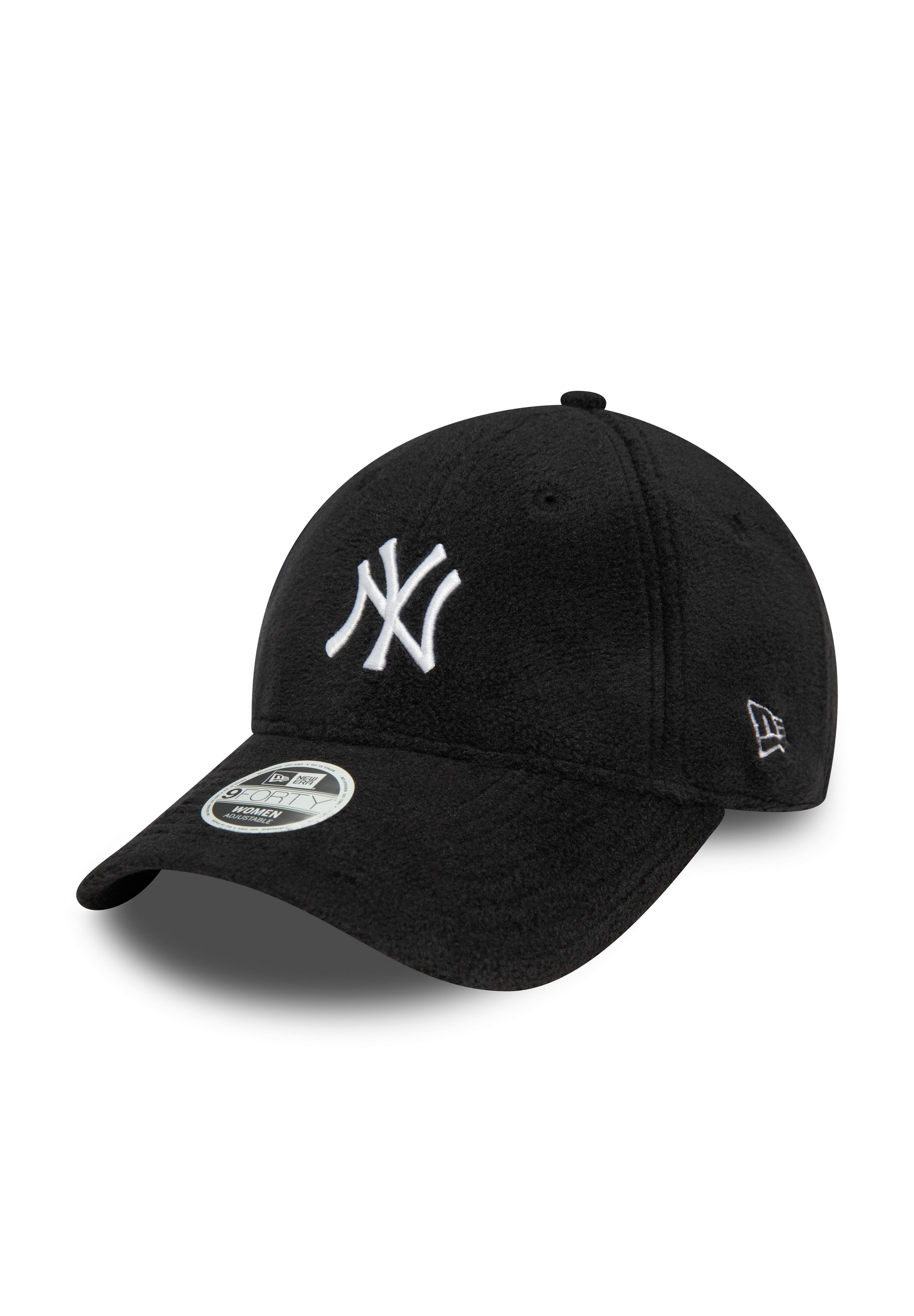 Baseball Cap New York Yankees MLB Cosy Schwarz 9Forty Verstellbare Damen Cap New Er