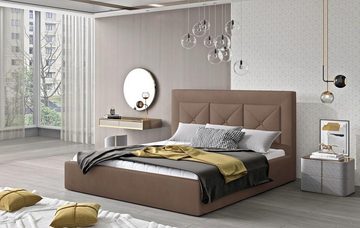 JVmoebel Bett Klassisches Bett Modern Stil Doppel Holz Hotel Betten 220x220