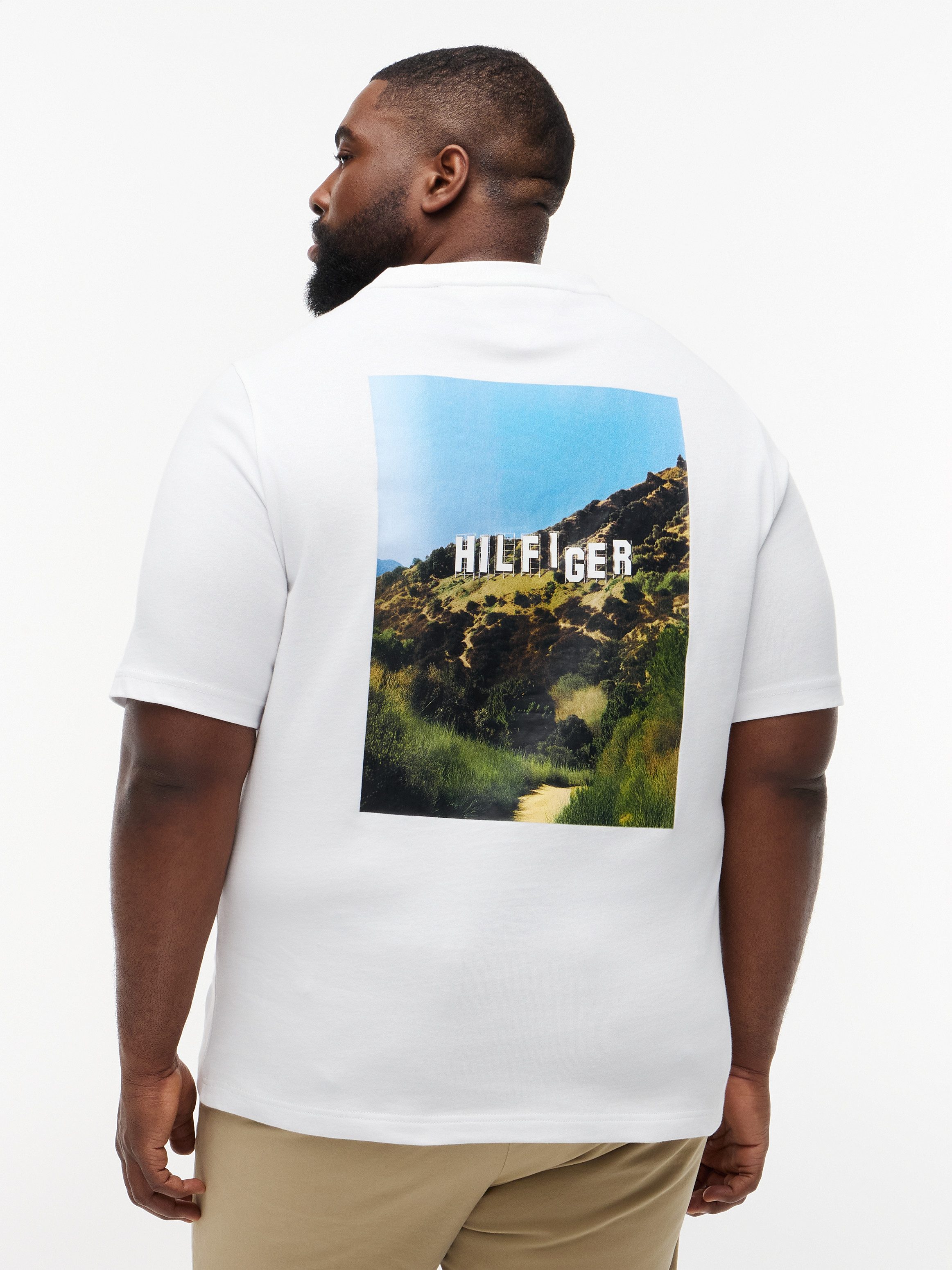 Tommy Hilfiger Big & Tall T-Shirt BT-PHOTO PRINT HILFIGER mit großem Rückenprint