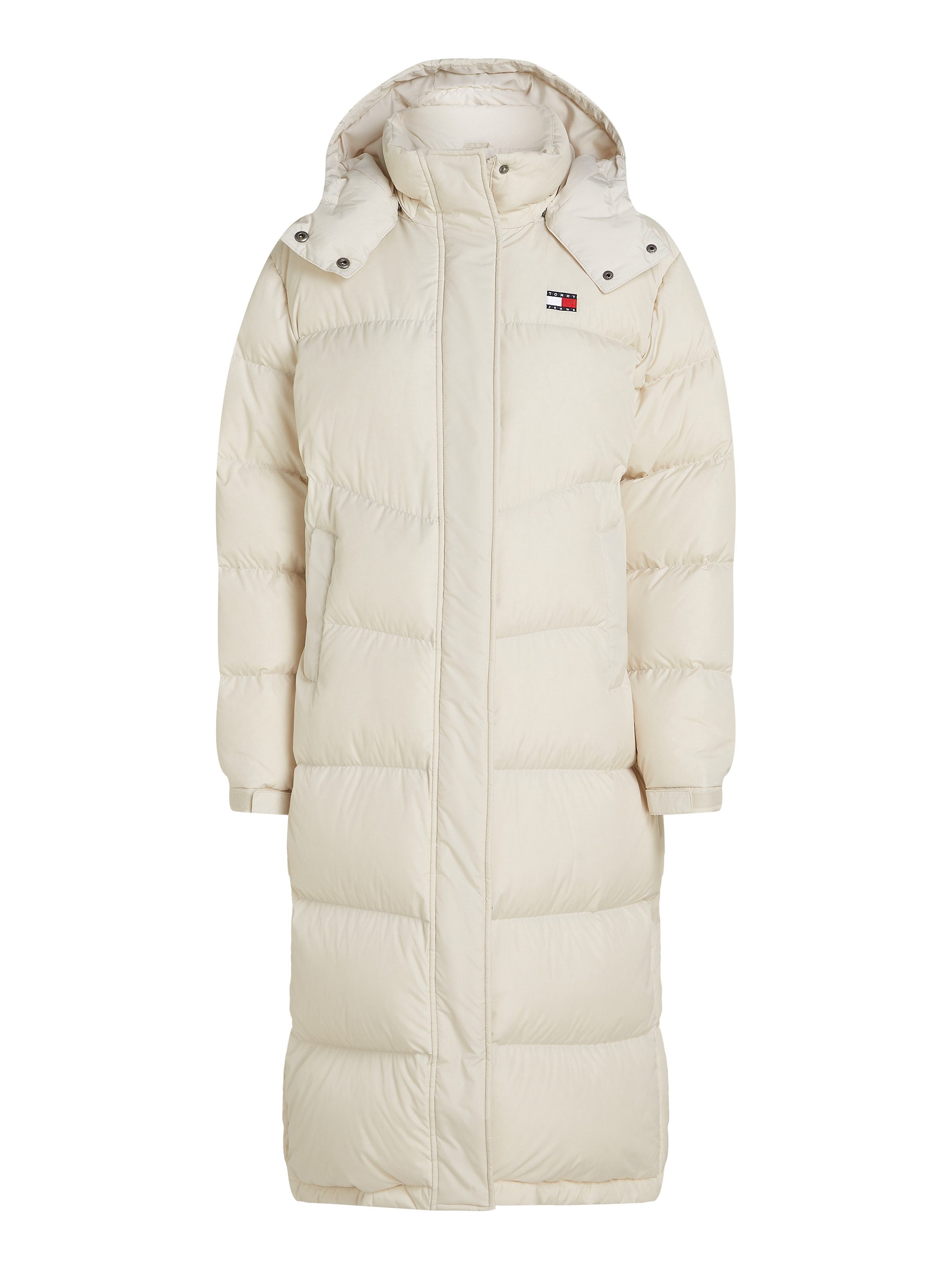 Tommy Jeans Steppmantel "TJW ALASKA LONG PUFFER EXT", mit Logostickerei günstig online kaufen