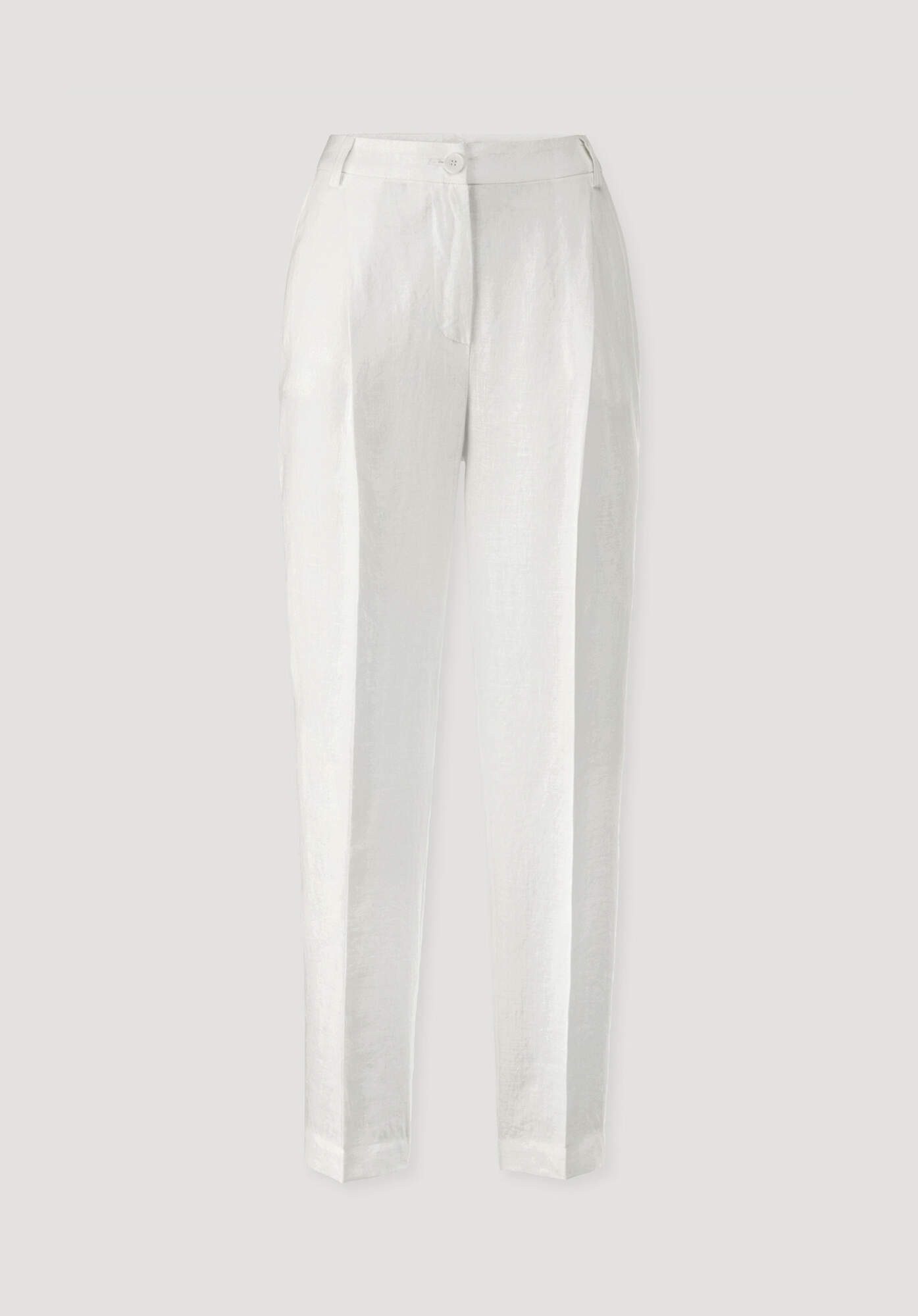 Hessnatur Stoffhose Relaxed aus reinem Leinen (1-tlg)