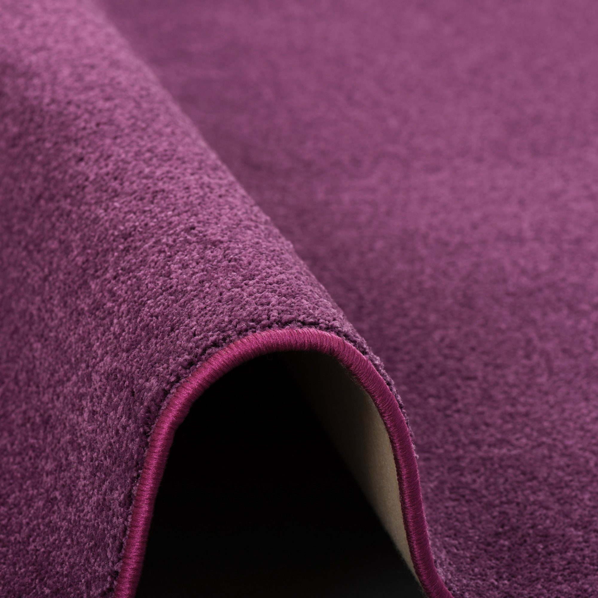 Snapstyle Läufer Hochflor Velours Läufer Teppich Luna, Rechteckig, Höhe: 16 mm