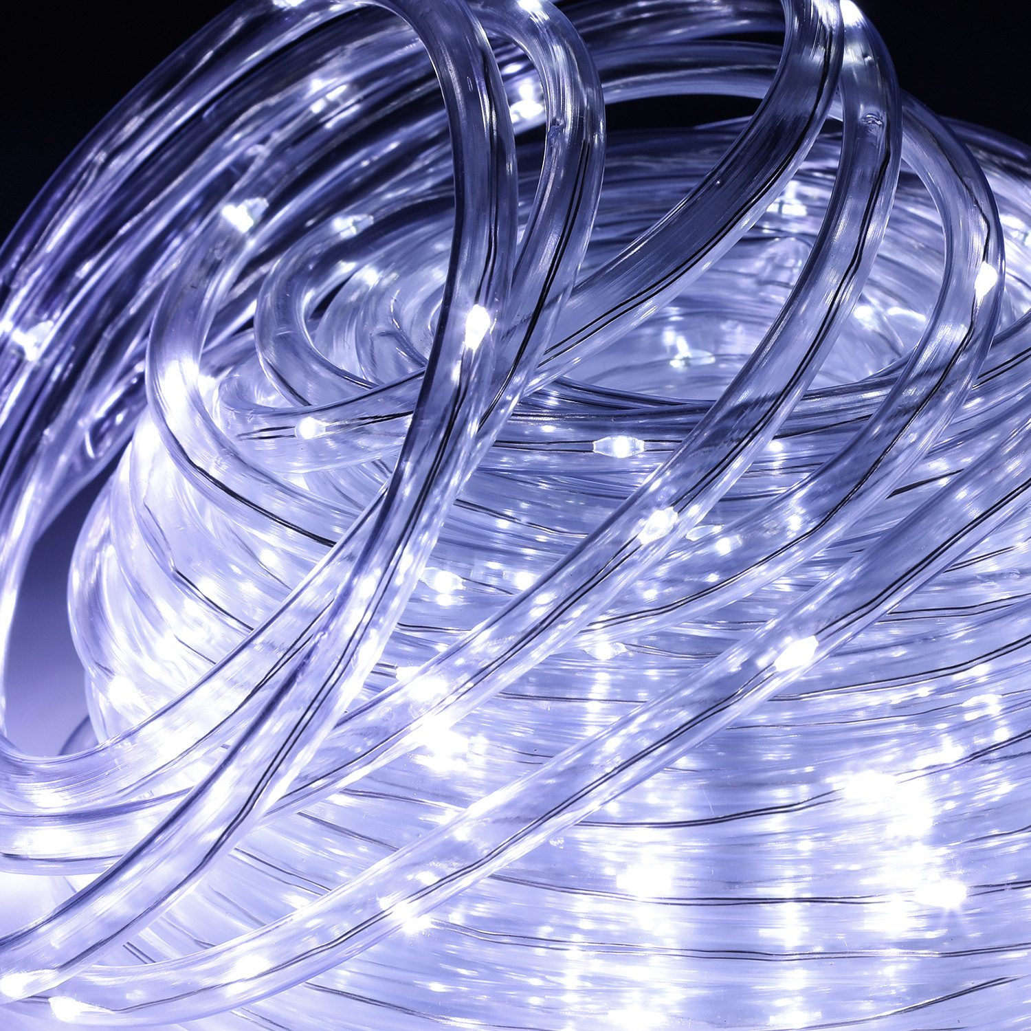 Clanmacy LED-Lichterschlauch LED Solarleuchte 10m LED günstig online kaufen
