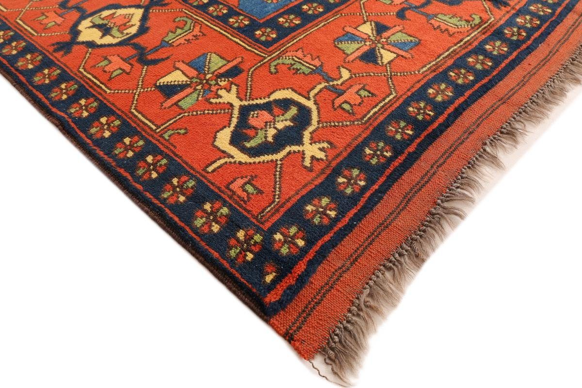 Orientteppich Afghan Mauri 206x288 mm 6 Höhe: Trading, Handgeknüpfter Orientteppich, rechteckig, Nain