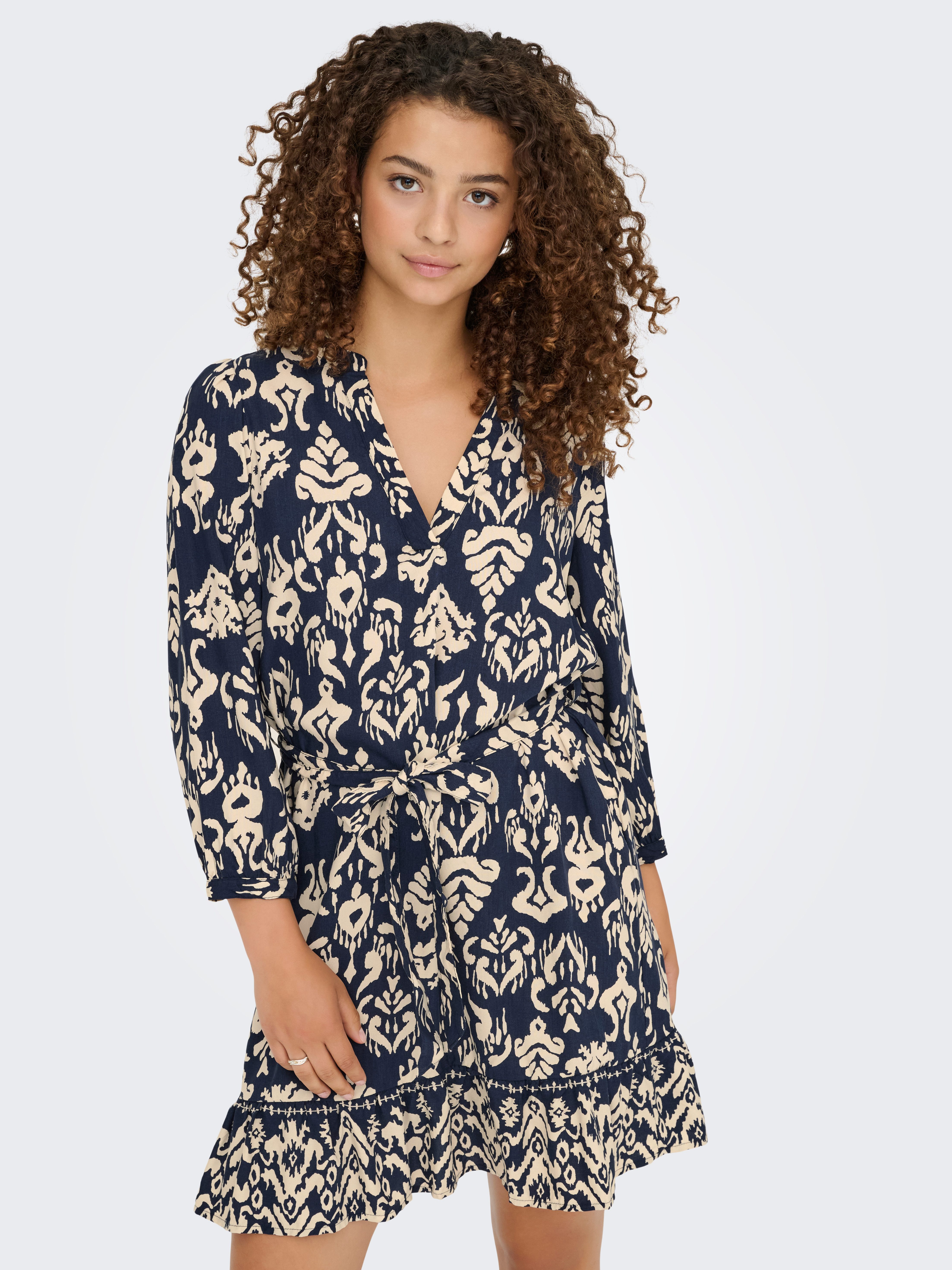 ONLY Tunikakleid ONLANTONIA LIFE 3/4 SHORT DRESS WVN Sommerkleid günstig online kaufen