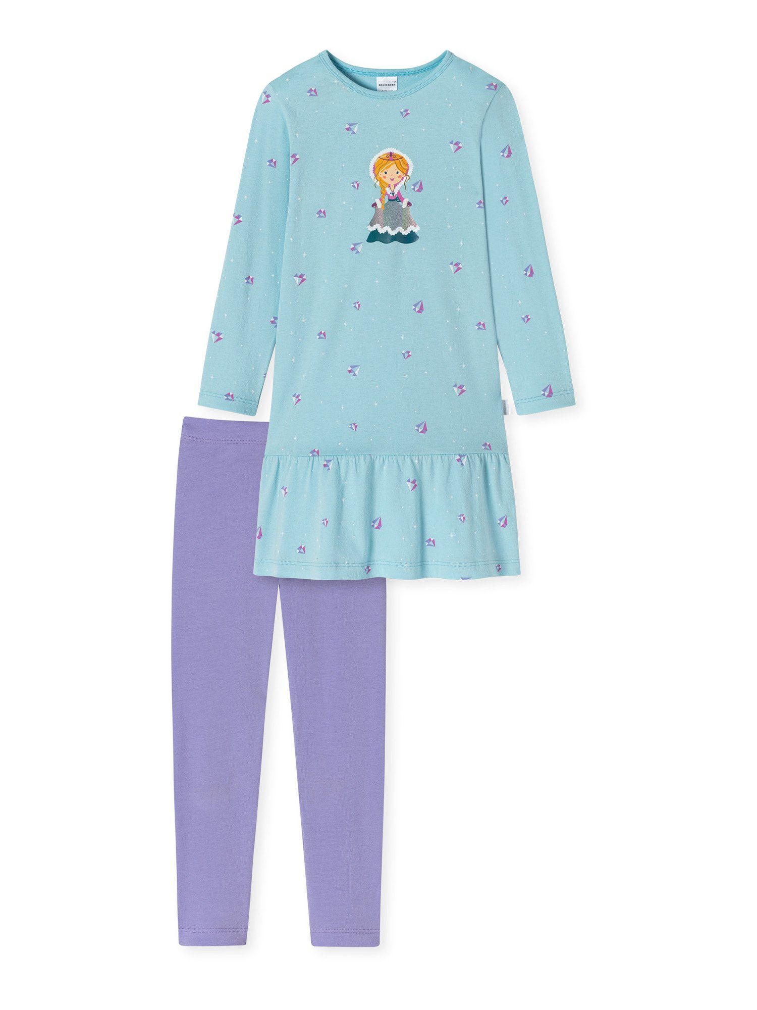 Schiesser Pyjama Girls World schlafanzug pyjama schlafmode