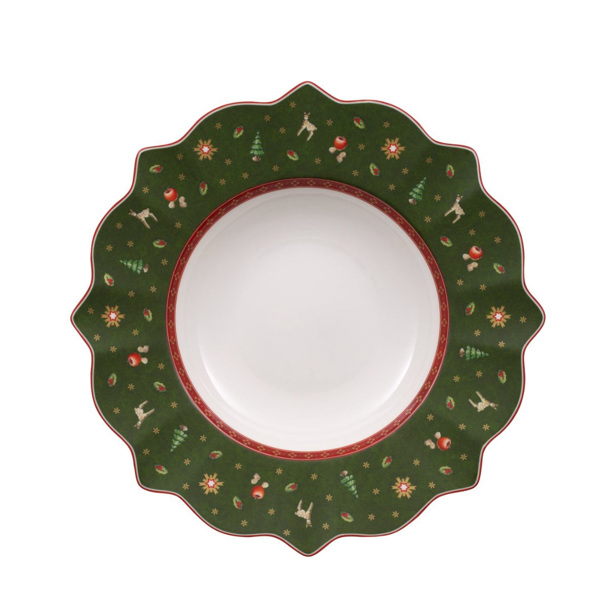 Villeroy & Boch Suppenteller Toy's Delight Weihnachtsgeschirr, 26 cm