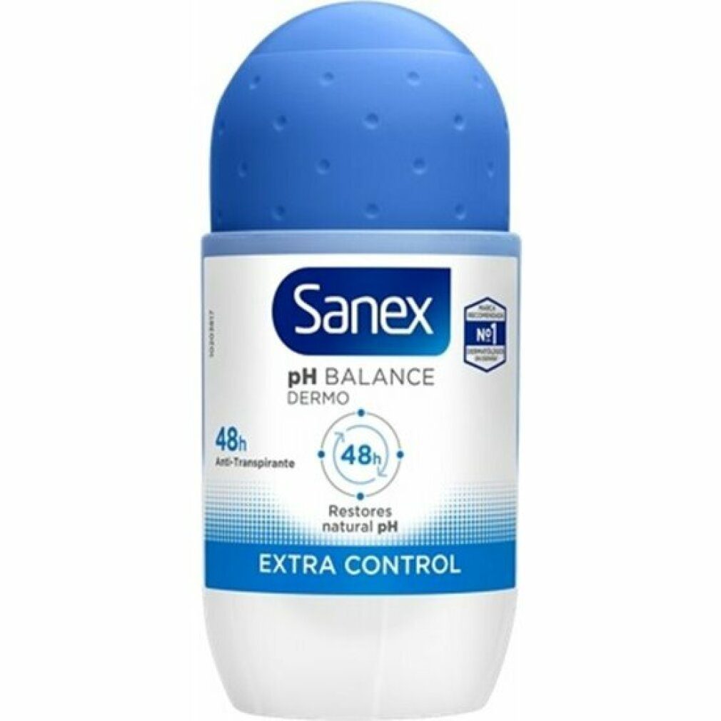 Sanex Deo-Zerstäuber Ph Balance Dermo Extra Control Deodorant Roll On 50ml