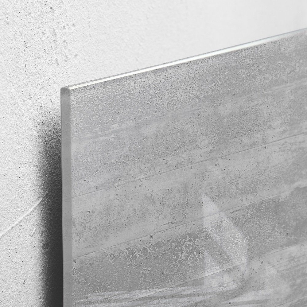 Sigel Magnettafel 1 Glas-Magnettafel ARTVERUM 91x46cm - grau, (1-tlg)