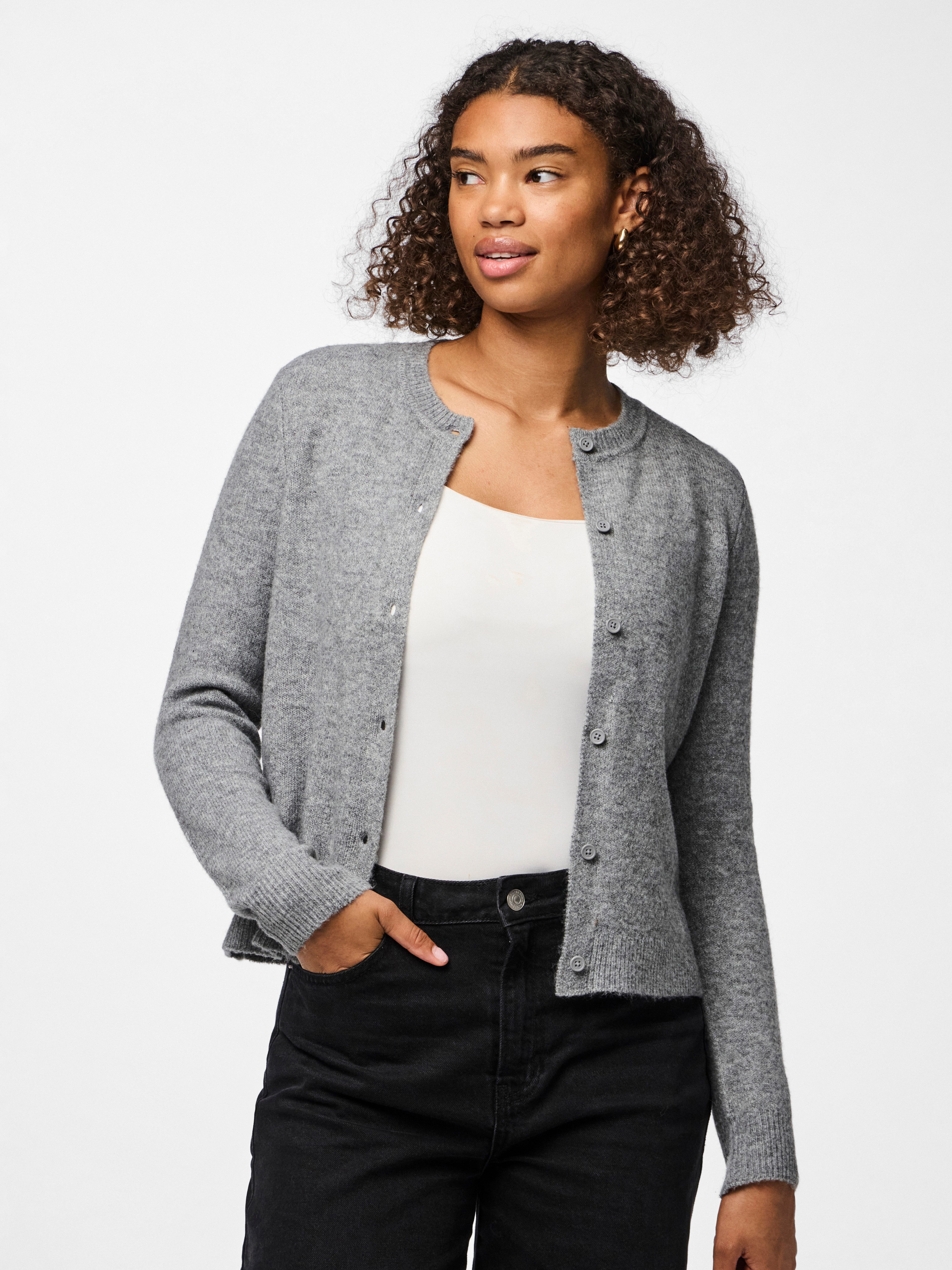 pieces Strickjacke PCMALOU LS KNIT CARDIGAN günstig online kaufen