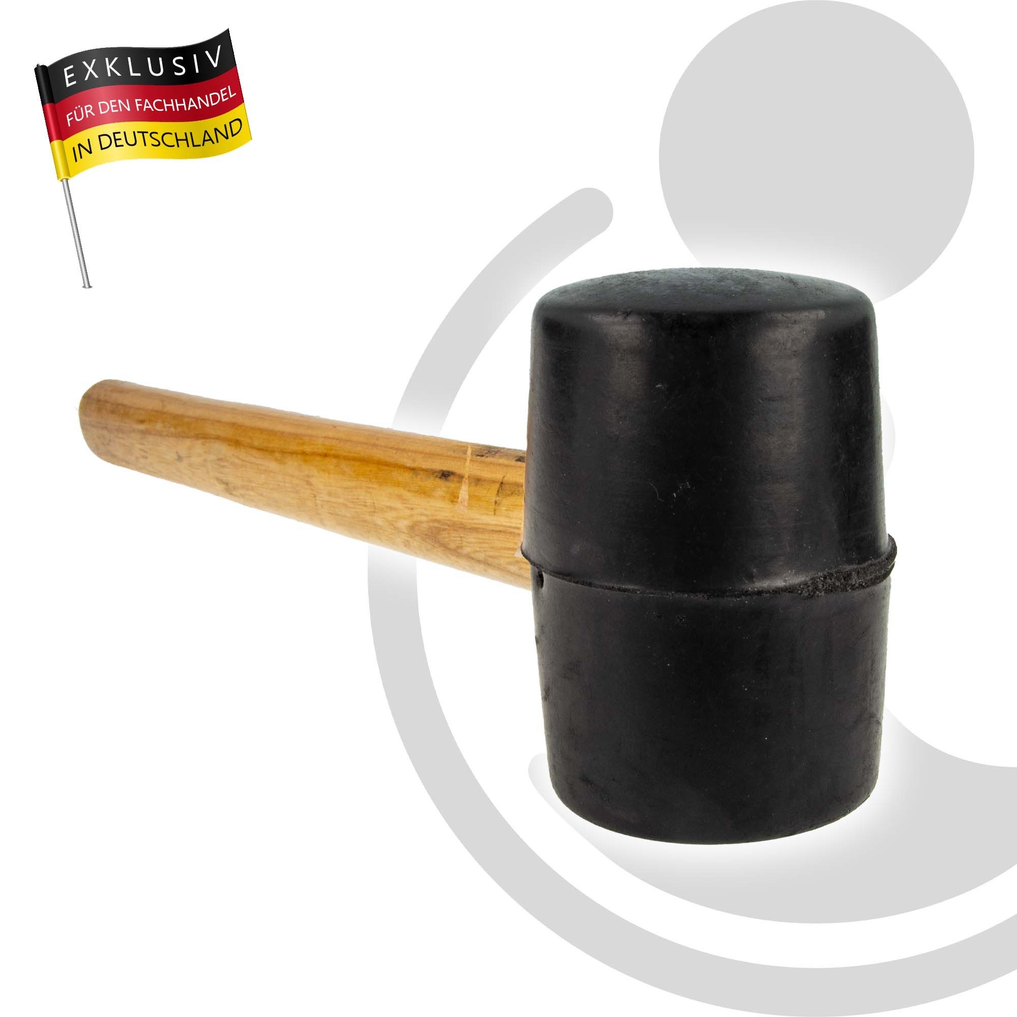 EUROTOOLS Hammer Gummihammer Ø 60 mm günstig online kaufen