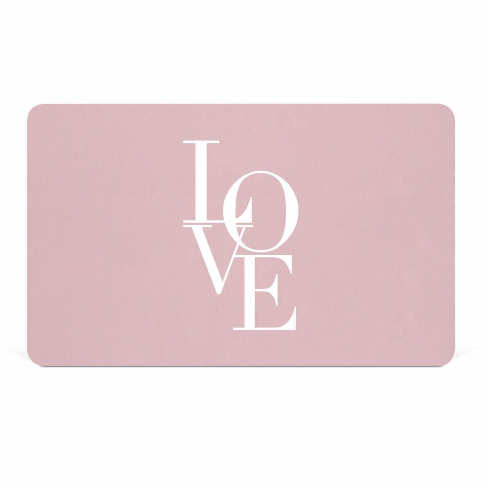PPD Frühstücksbrett Love rose D@H Tray, Kunststoff