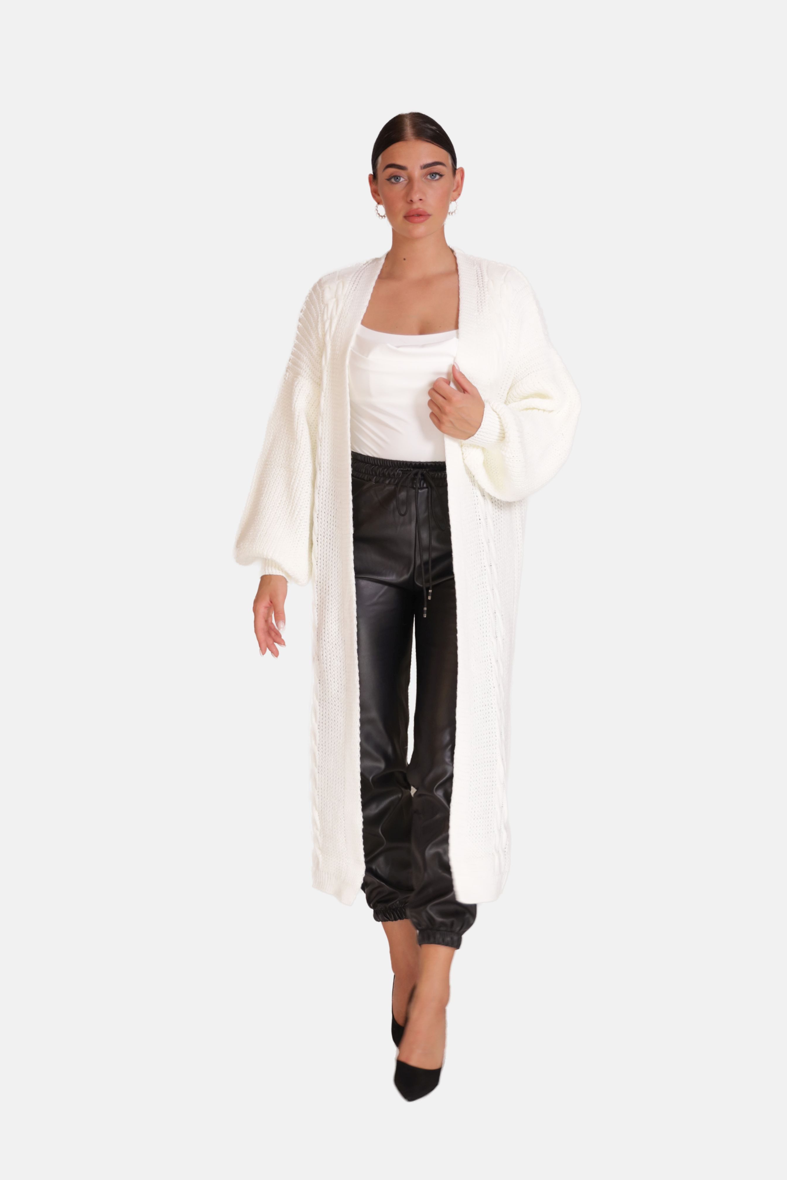 Elara Cardigan Elara Langer Damen Cardigan günstig online kaufen