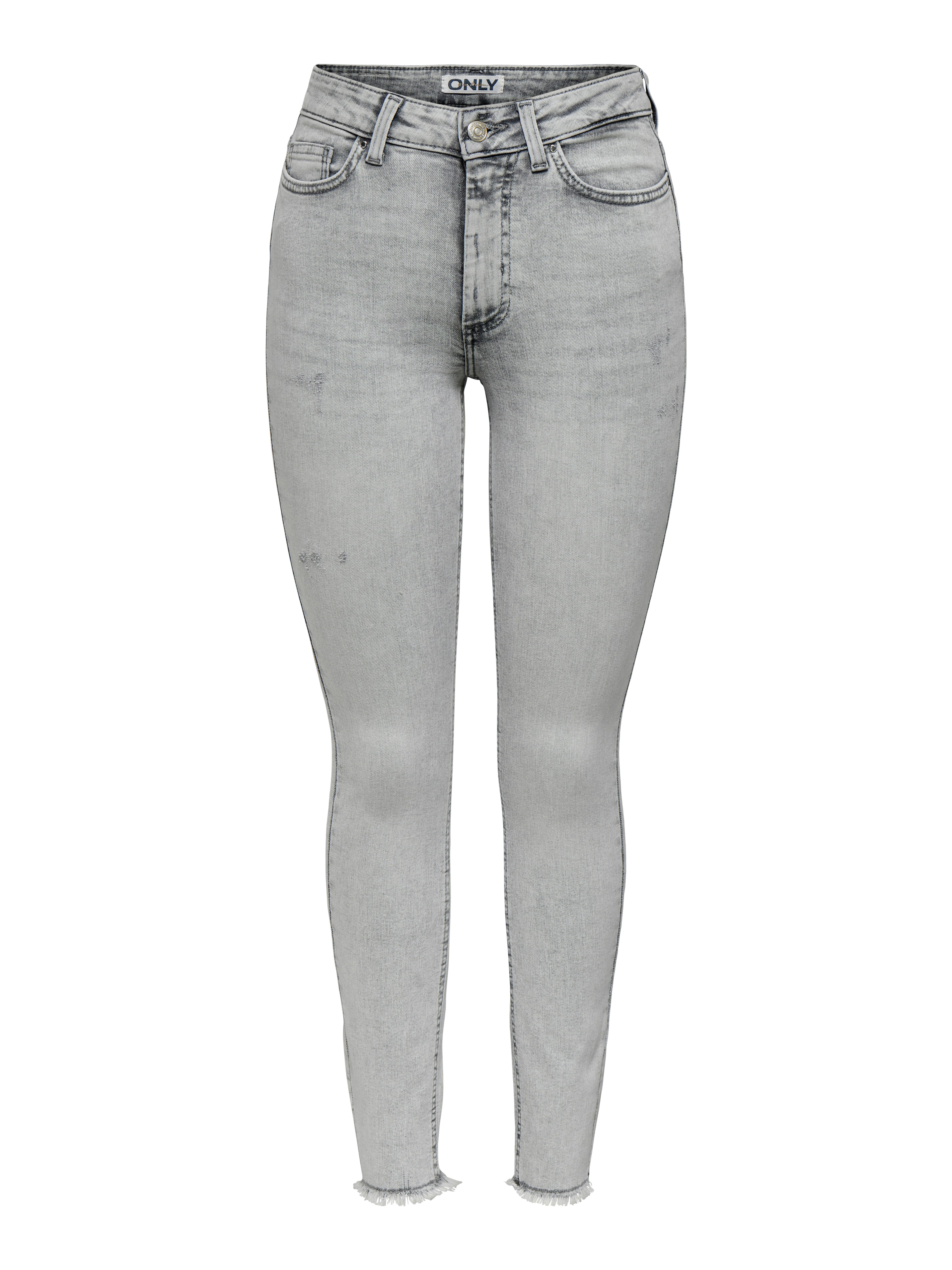 ONLY Skinny-fit-Jeans ONLBLUSH HW ANK RW DESTROY SKINNY DNM mit Destroyed E günstig online kaufen
