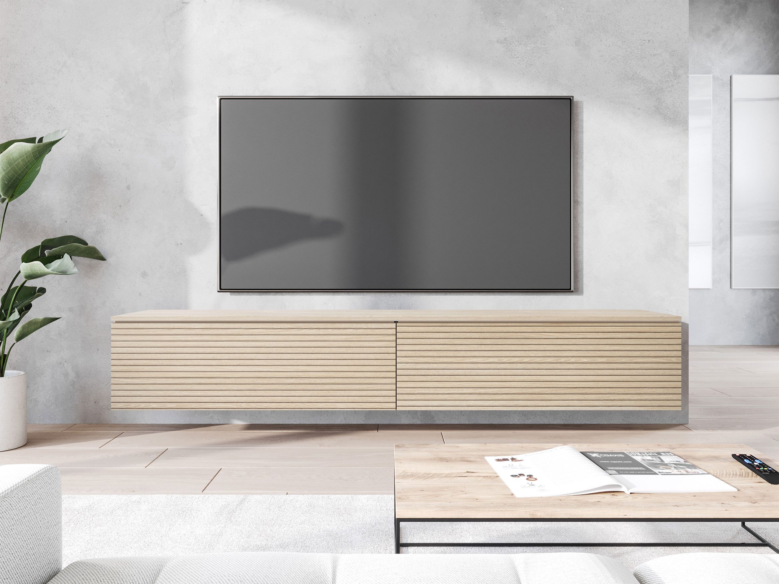 MIRJAN24 TV-Schrank D180 (mit zwei Klappen) günstig online kaufen