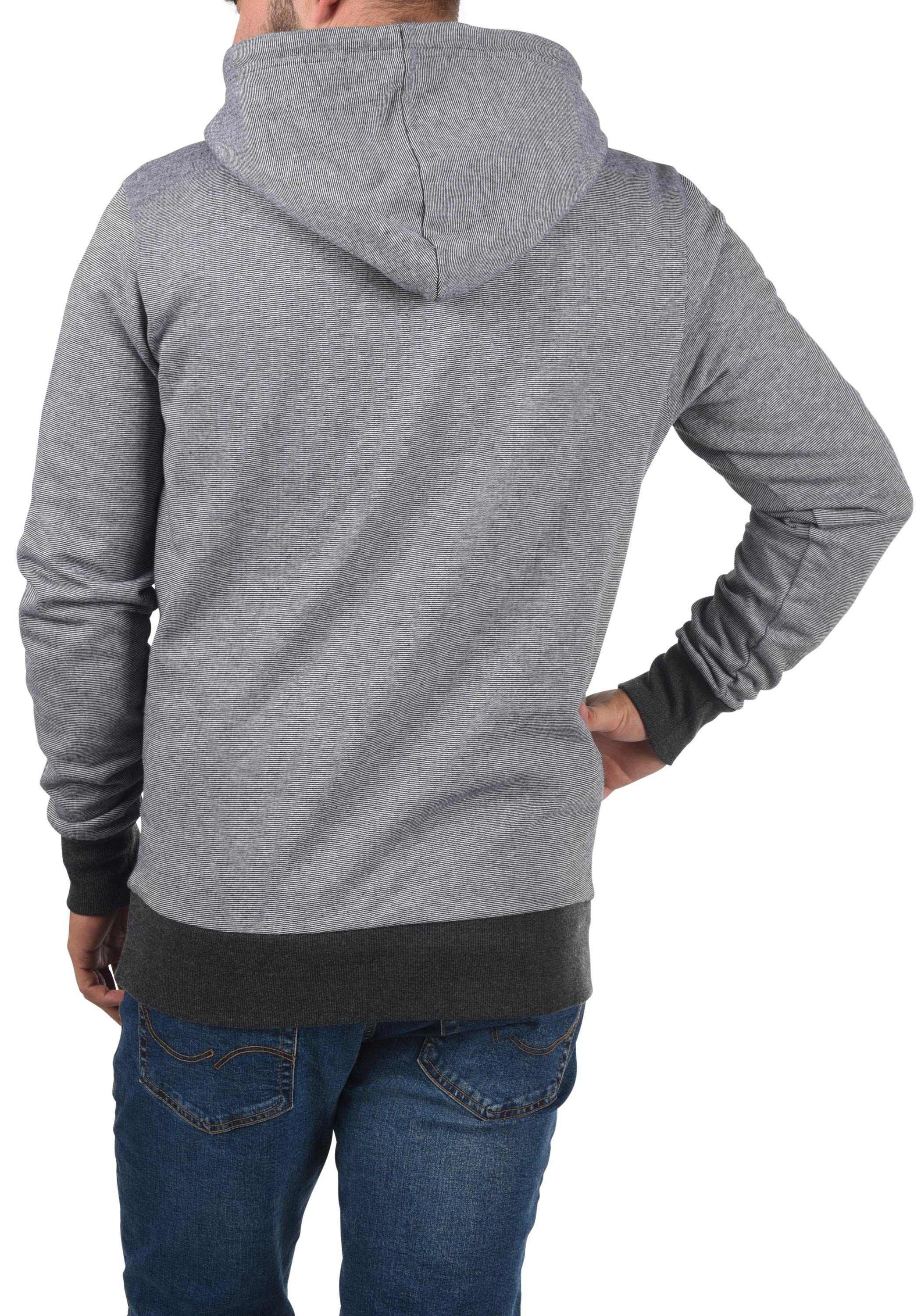 Solid Hoodie SDRaffa Dark Melange Kapuzensweatshirt Grey (1940071)