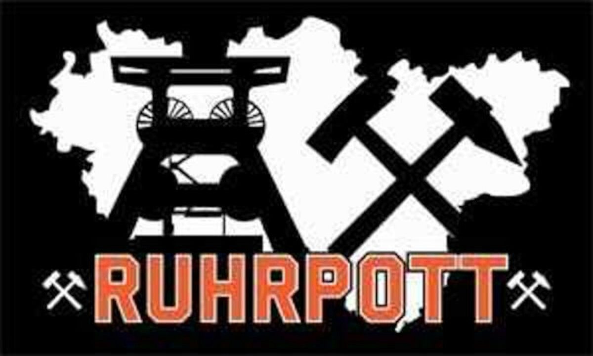 2 g/m² Ruhrpott 80 Flagge flaggenmeer