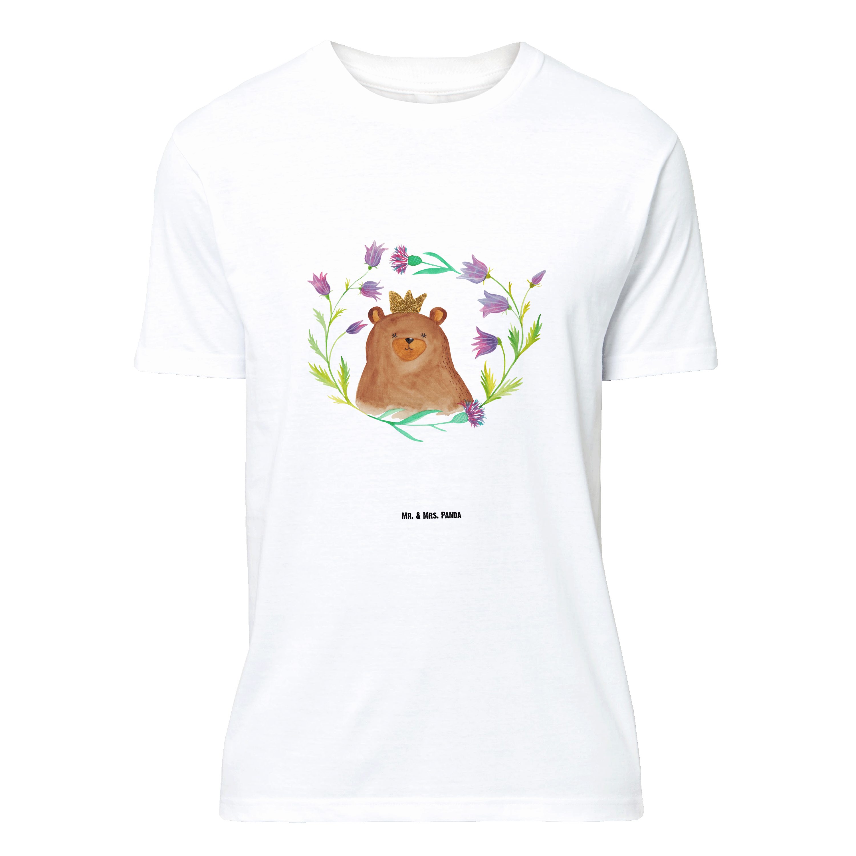 Mr. & Mrs. Panda T-Shirt Bär Königin, Tshirt, Weiß, Tshirt, Mama, T-Shirt, günstig online kaufen