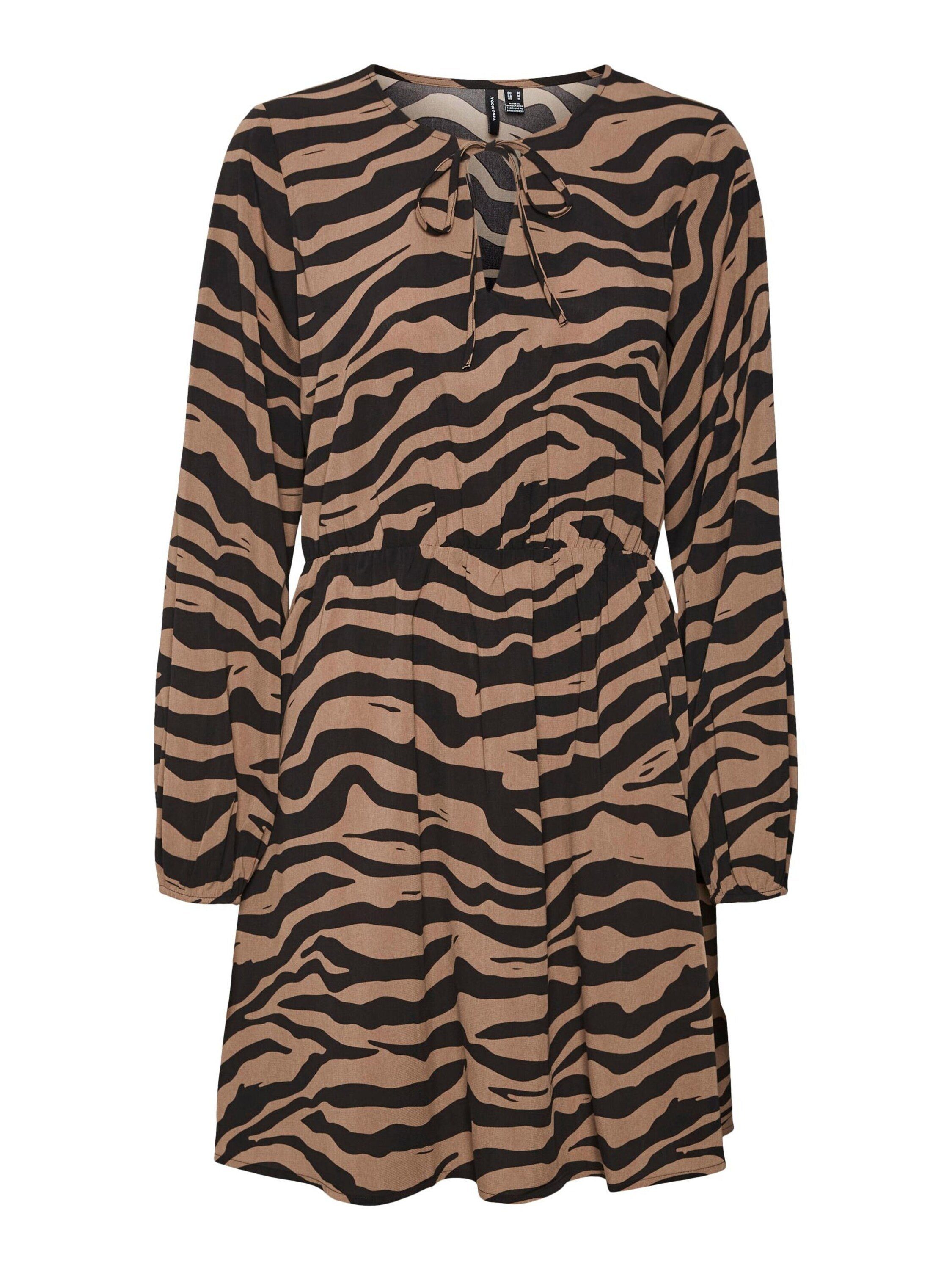 Vero Moda Minikleid VMShilah Naja (1-tlg) Drapiert/gerafft