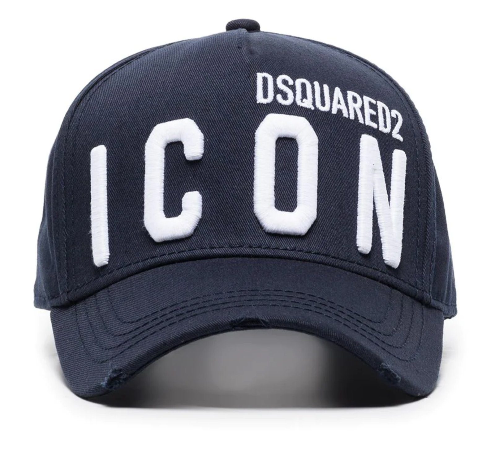 Cap Dsquared2 DS-192-Dunkelblau-Weiss Baseball