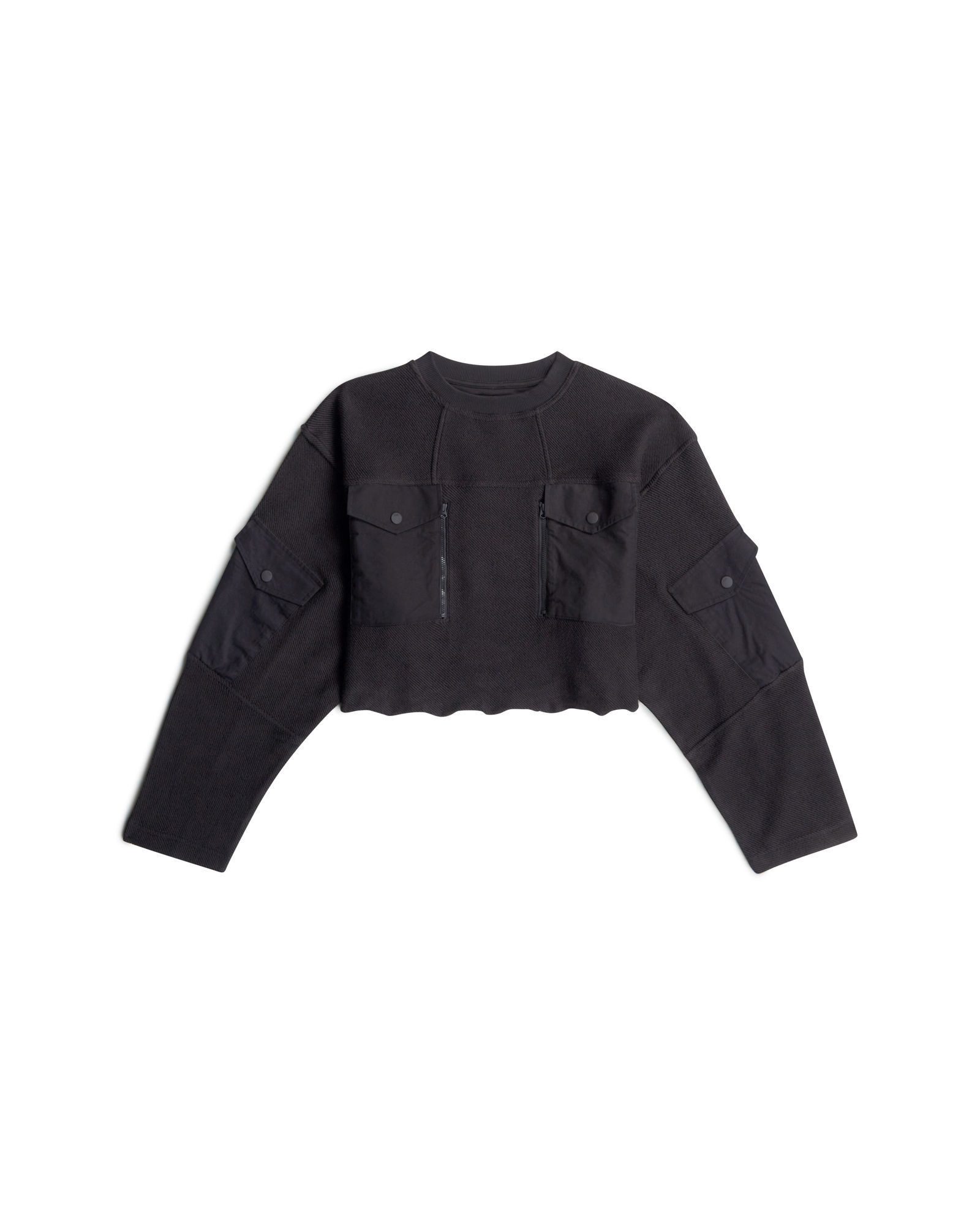 G-STAR Longpullover Multi Pocket Mix Loose Cropped Sweater