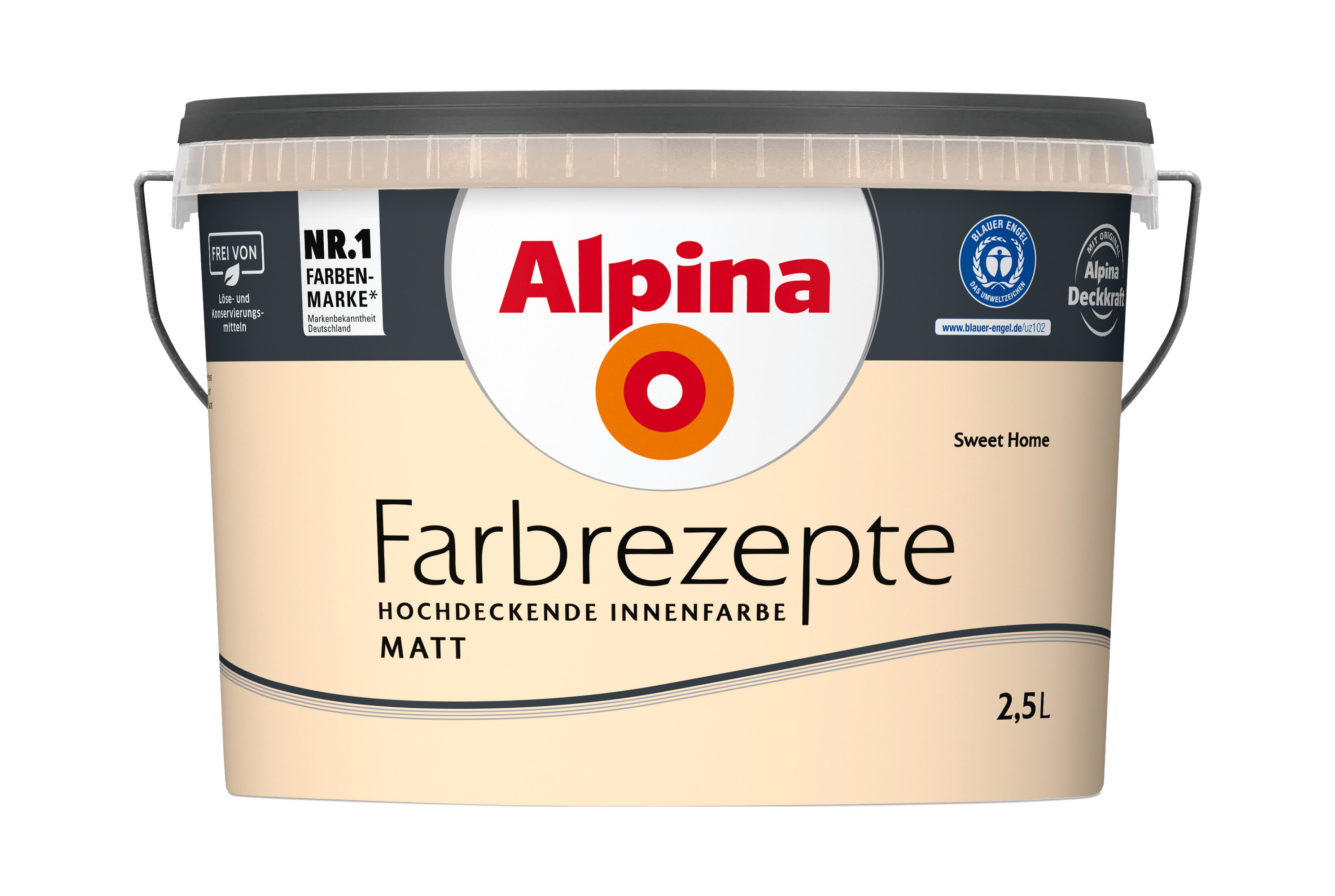 Alpina Wandfarbe Alpina Farbrezepte: einfach lebendig - Rot- & Orangetöne