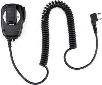 Retevis Walkie Talkie RS111 Lautsprechermikrofon Kompatibel mit UV-5R Funkgerät (2 Stück)