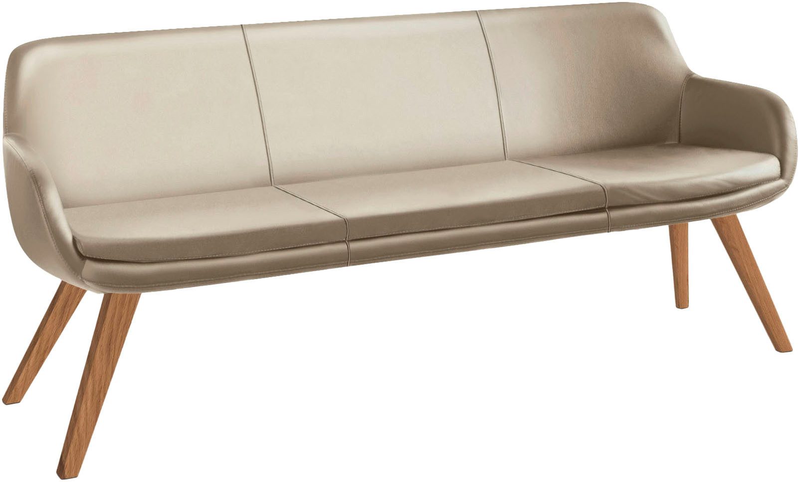 Musterring Essbank Tavia, Stativgestell Wildeiche massiv geölt, Breite 180, 200 oder 220 cm