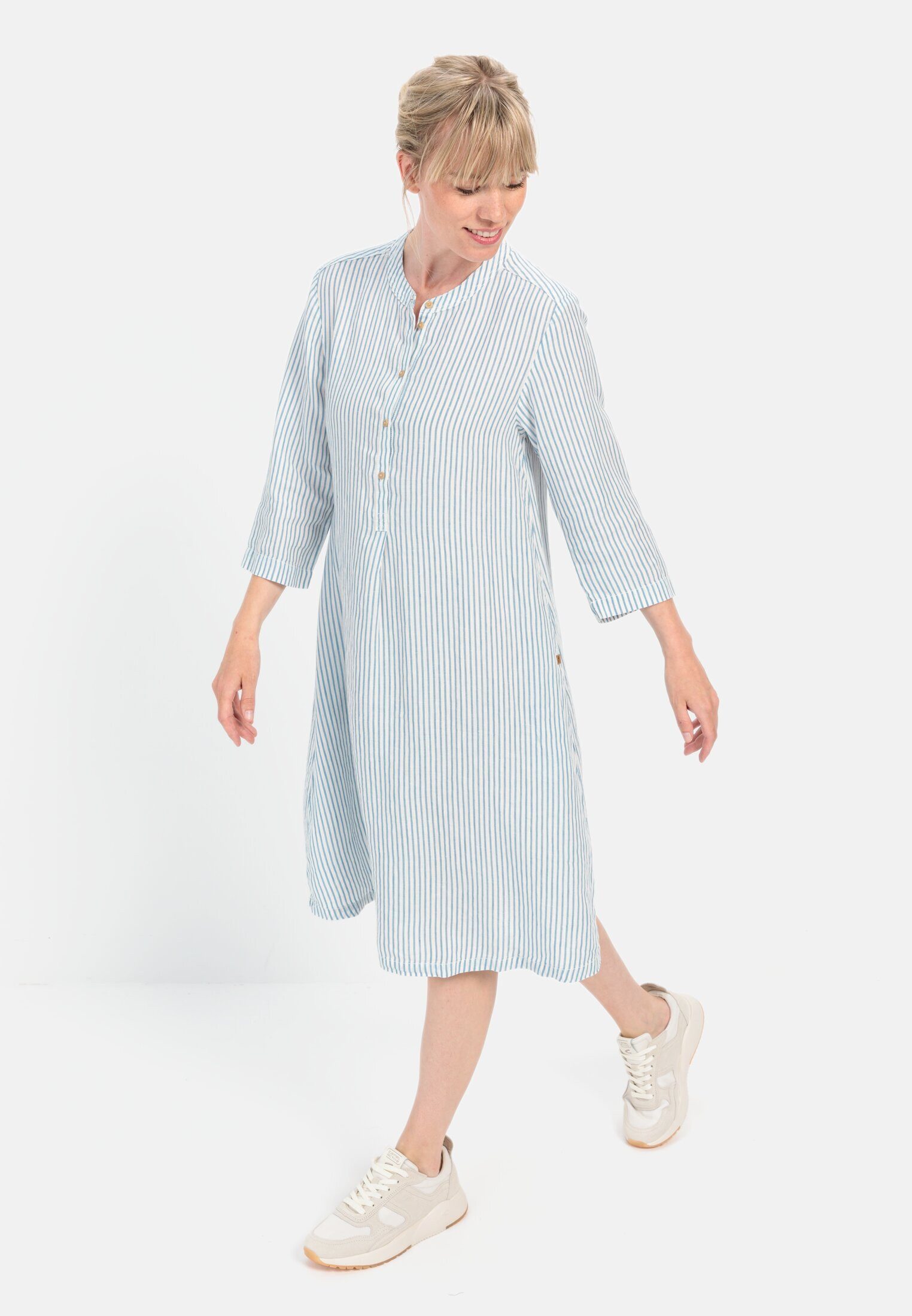 Blusenkleid aus Leinenmix