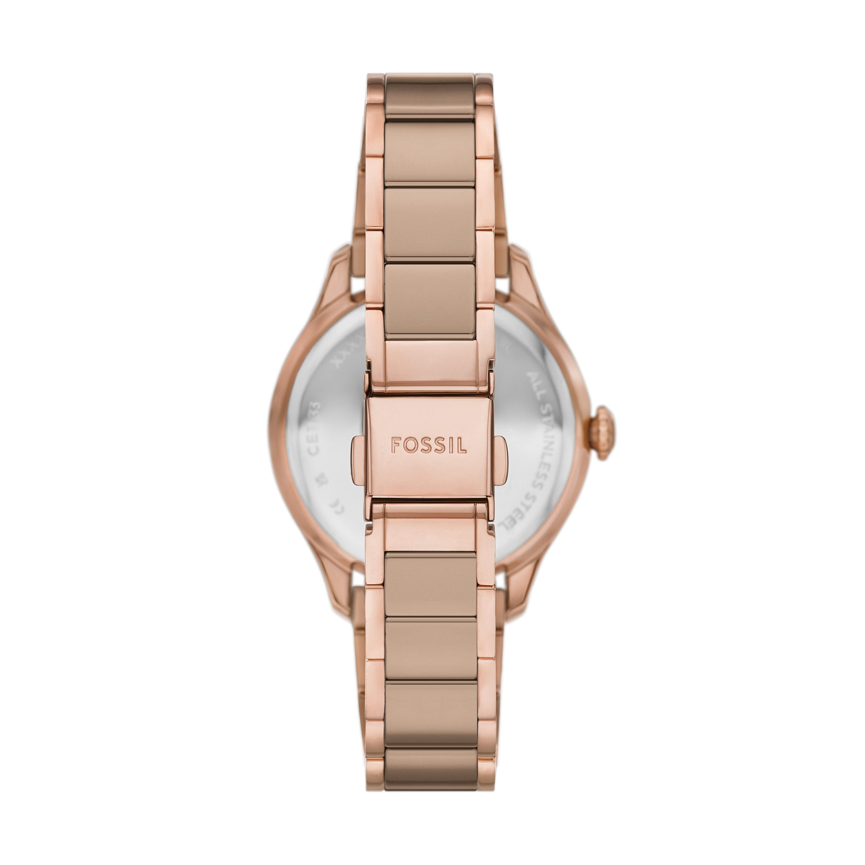 Fossil Quarzuhr GILMORE CE1133, Armbanduhr, Damenuhr, analog, Tag