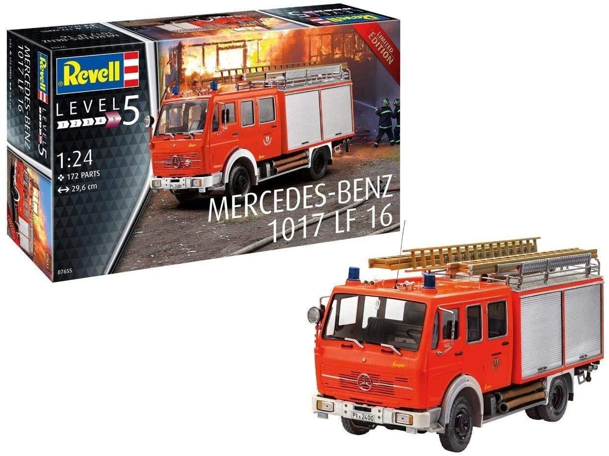 Revell® Spielzeug-Auto Revell 07655 - Feuerwehr - Modellbausatz Limited  Edition, Vorderachsenlenkung, mit der die Räder bewegt werden können
