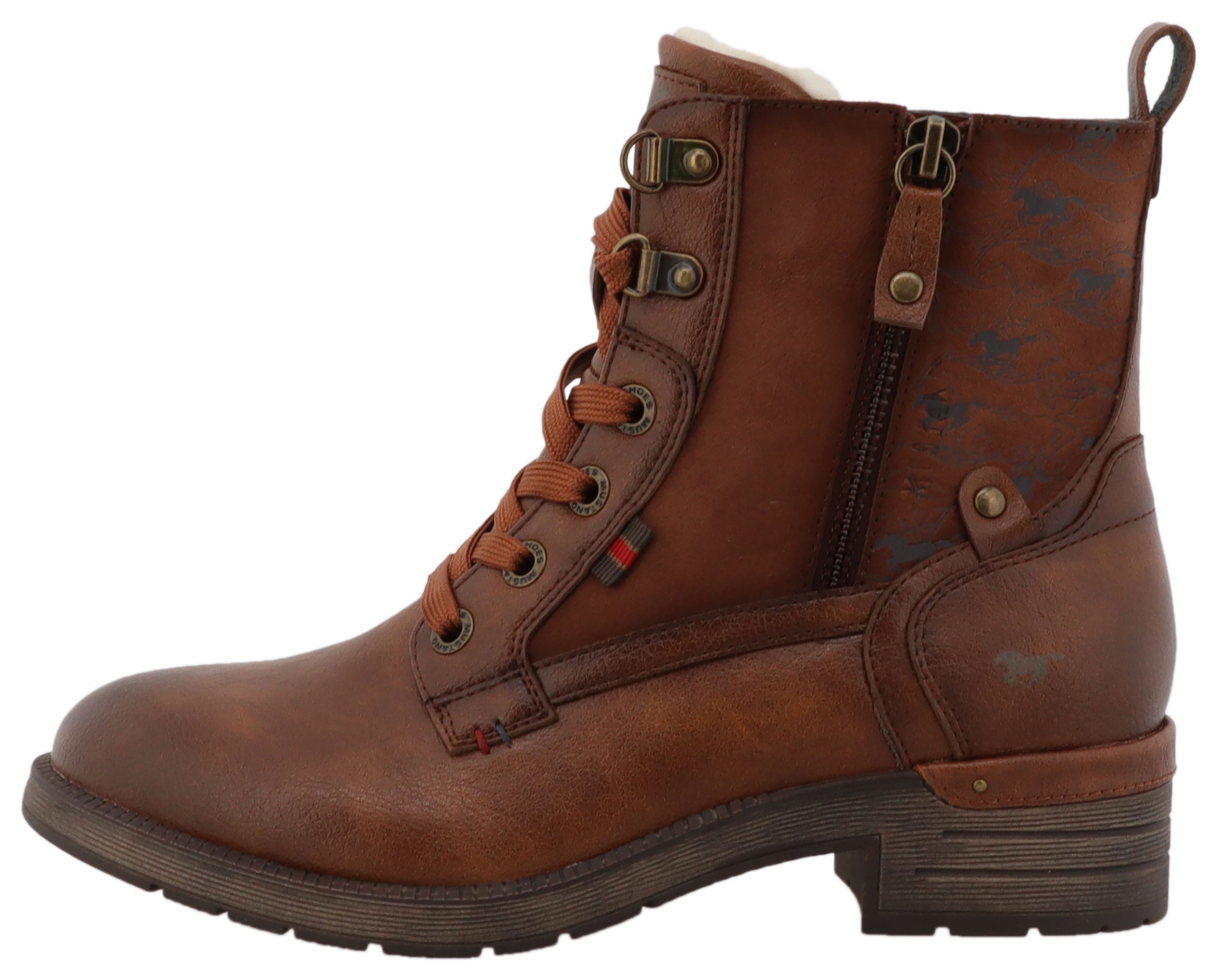Mustang Shoes Gelja Winterstiefelette Winterstiefelette, Boots mit Innenreißveschluss