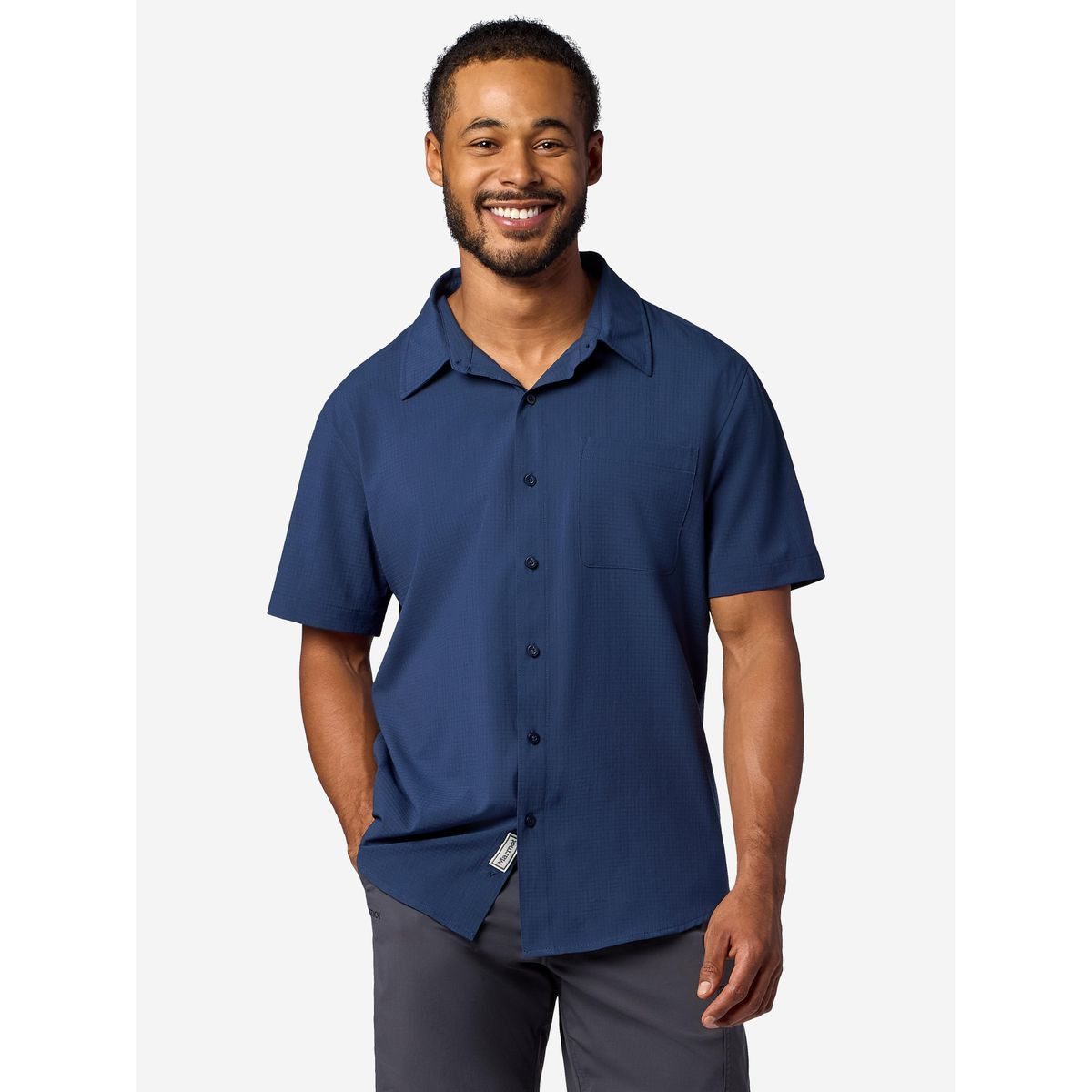 Marmot Outdoorbluse Airexchange Short Sleeve Shirt Leichtes Hemd mit exzellenter Atmungsaktivität und schnelltrocknendem