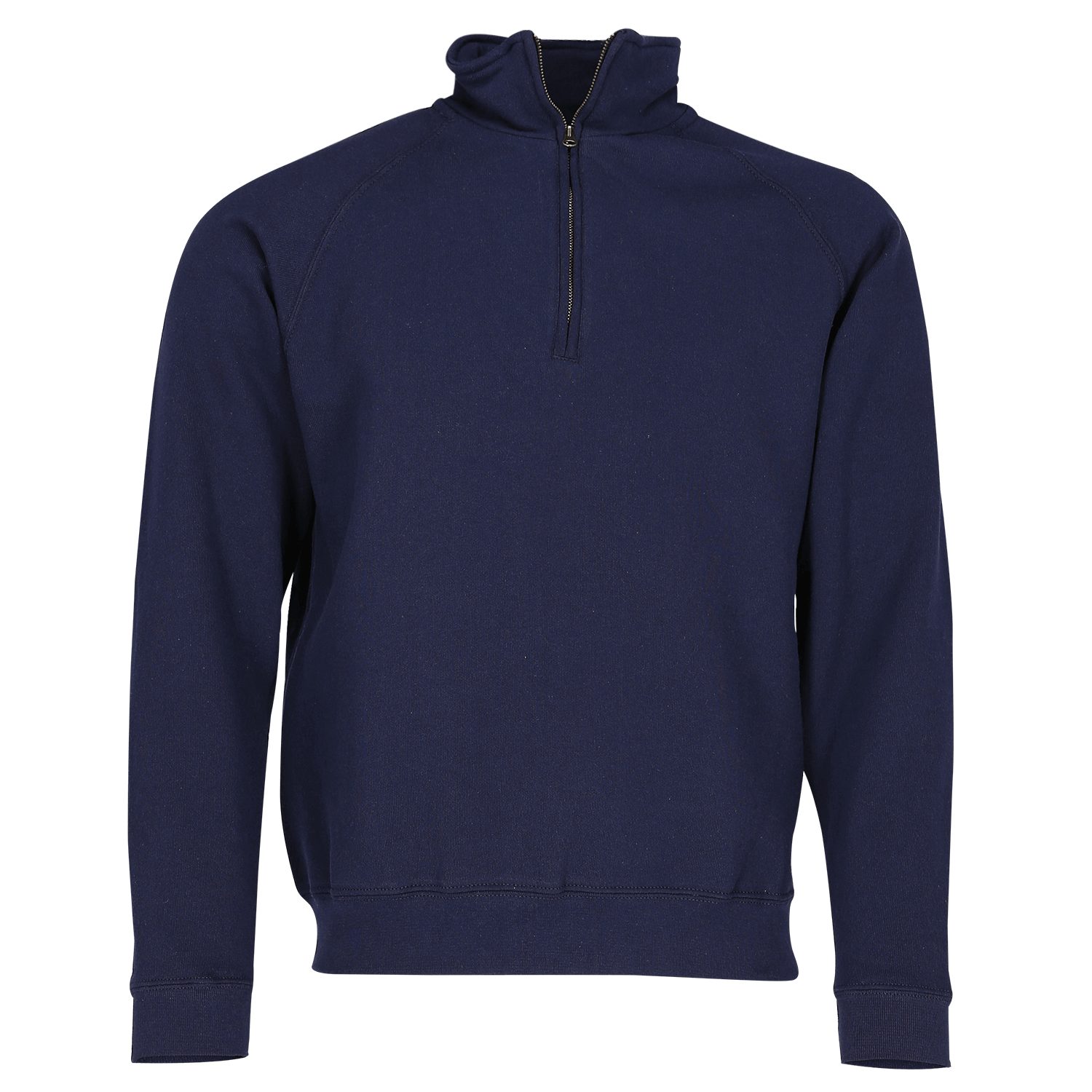 Sweatshirt Fruit of the Loom Classic Zip Neck Sweat