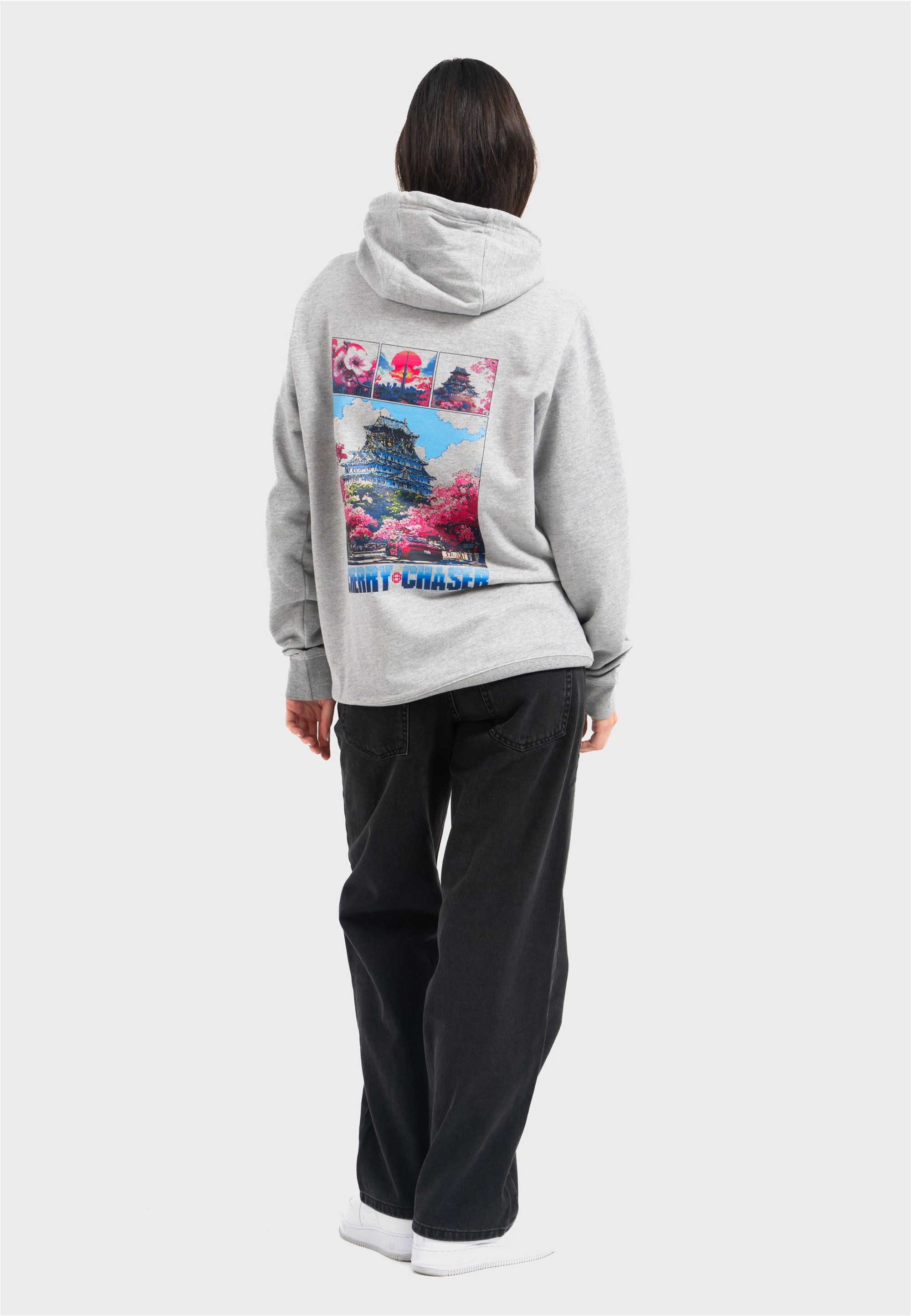 Oldskull Kapuzensweatshirt Retro Cherry Chaser Logo günstig online kaufen