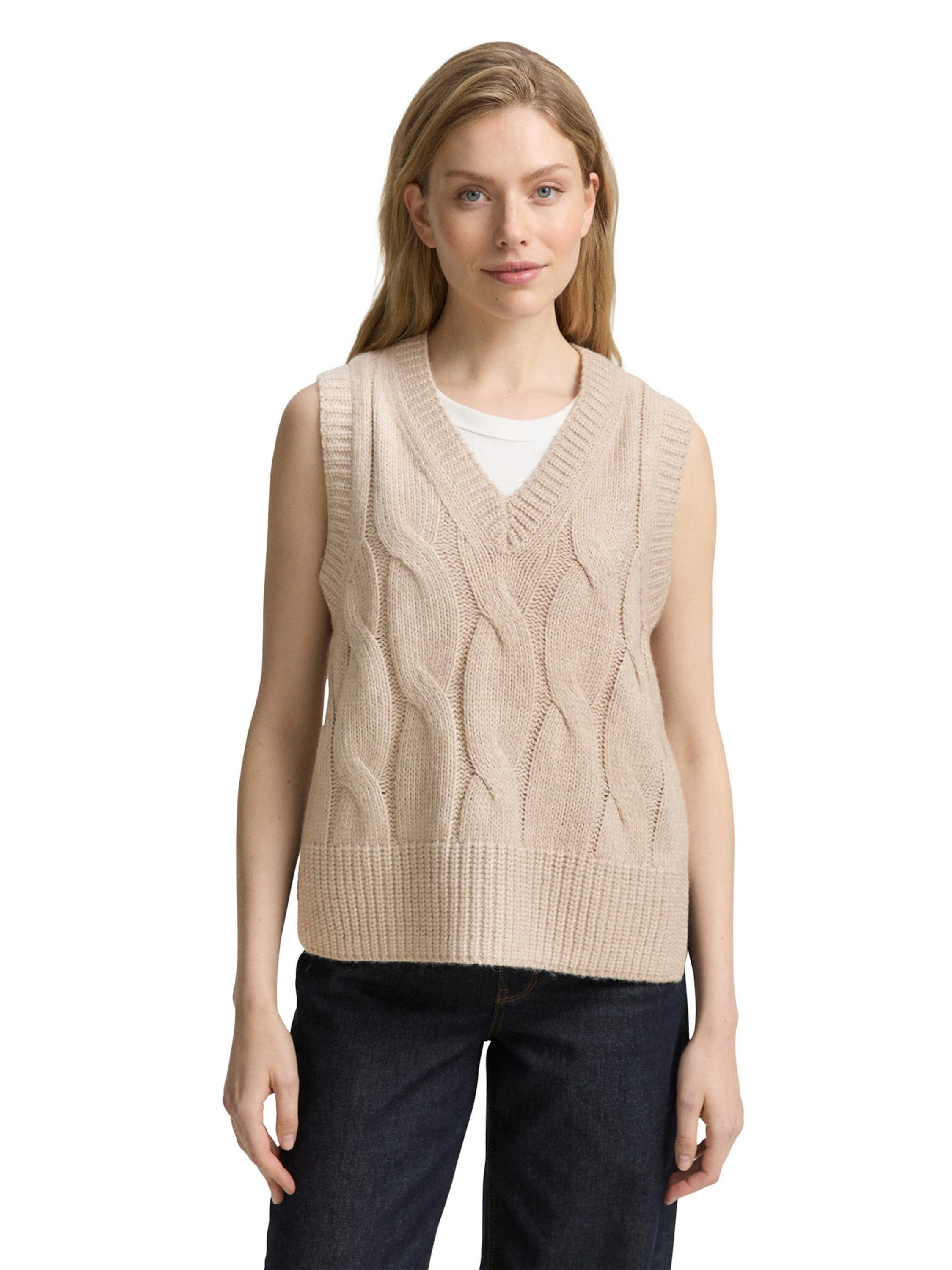 TOM TAILOR Strickpullover (1-tlg) Plain/ohne Details