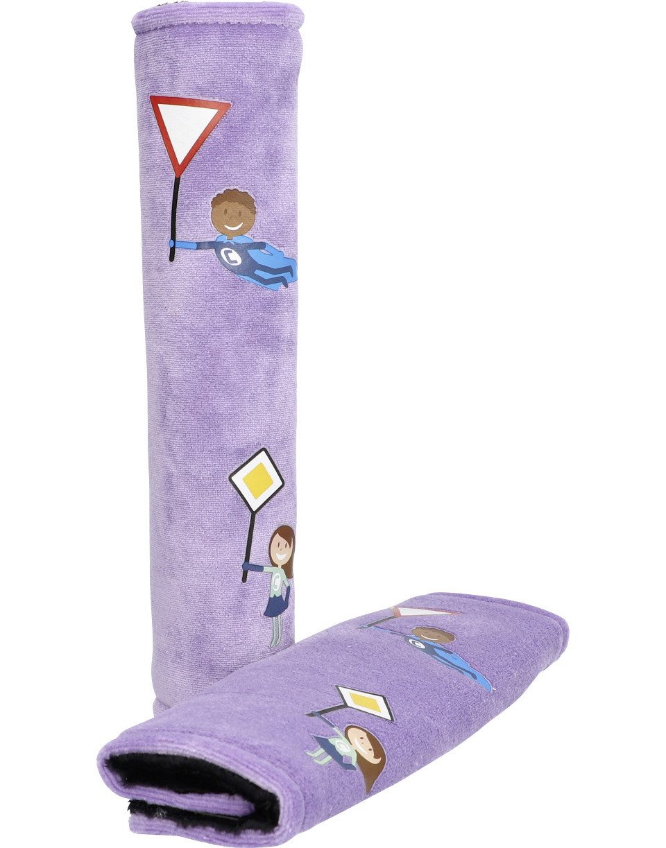 Cartrend Gurtpolster Cartrend Kids Gurtpolster-Set lila