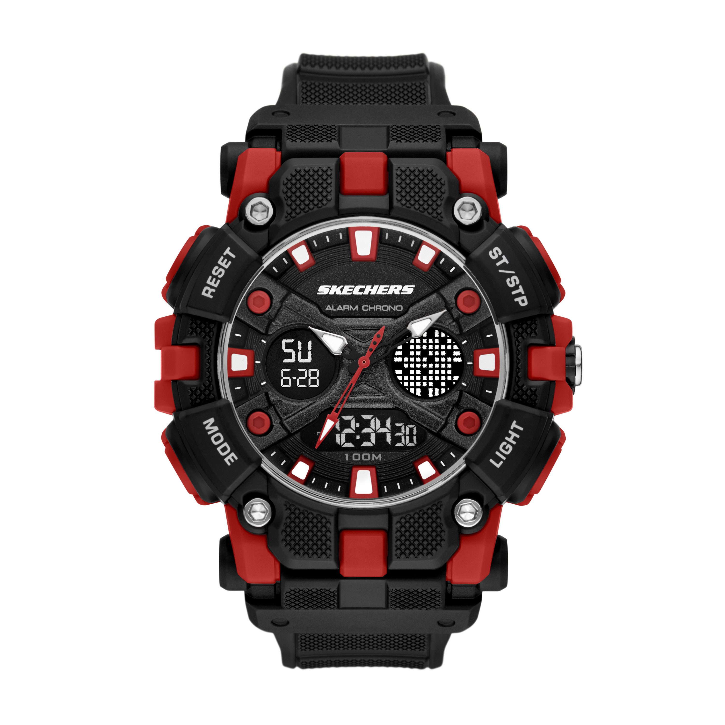 Skechers Chronograph BONHILL SR1188, Quarzuhr, Armbanduhr, Herrenuhr, digital, analog, Tag, Wochentag