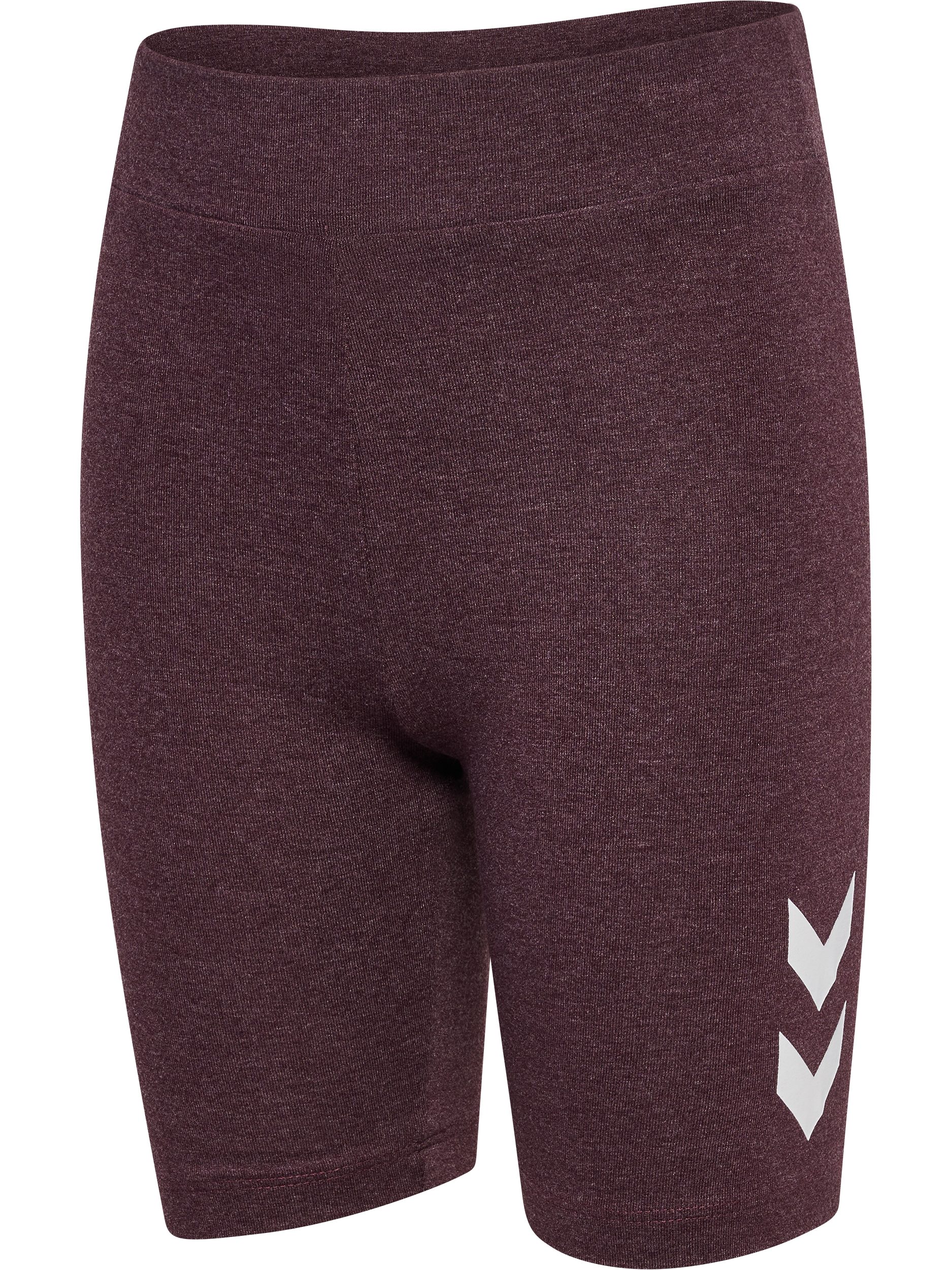 hummel Trainingstights HMLJR LOGO SHORT TIGHTS atmungsaktives Material, mit Elasthananteil, schnell trocknend