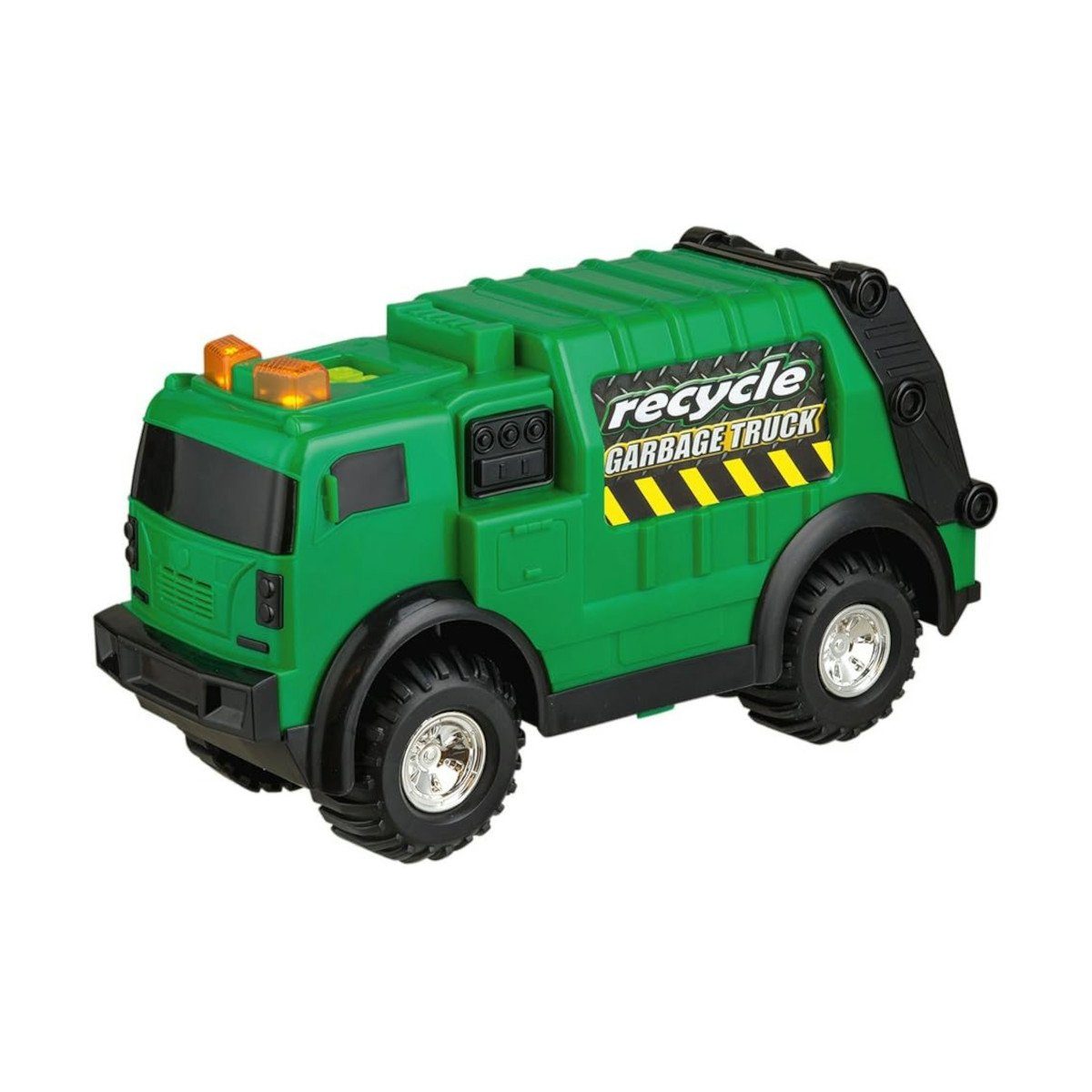 Happy People Spielzeug-Auto Mad Machines Rush & Rescue Müllabfuhr (30cm), mit Licht & Sound