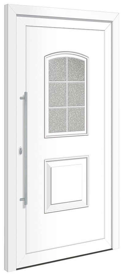 RORO Türen & Fenster Haustür »Otto 10«, BxH: 100x210 cm, weiß, ohne Griff