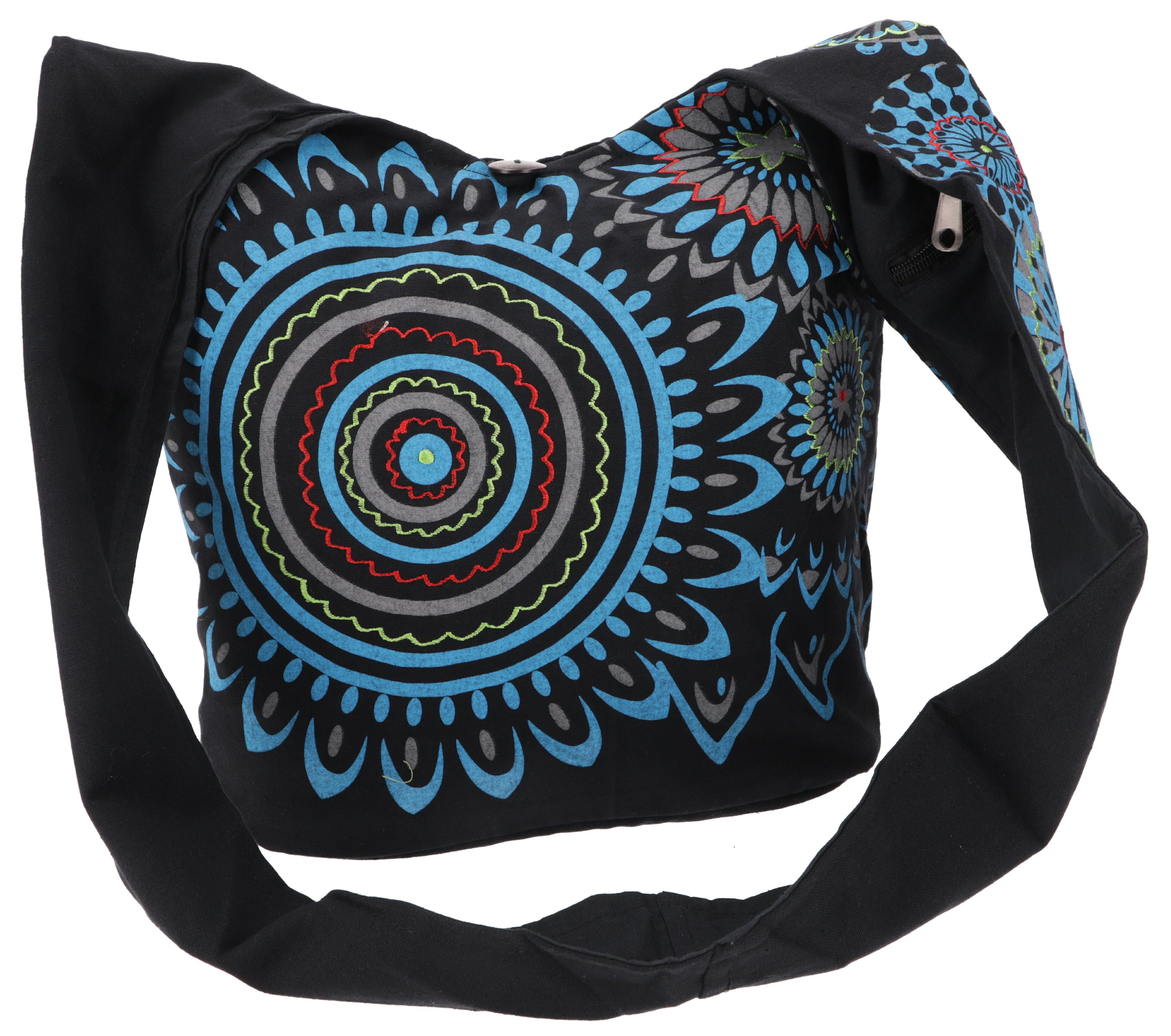 Guru-Shop Schultertasche Bestickte Boho Tasche, Schulterbeutel mit..