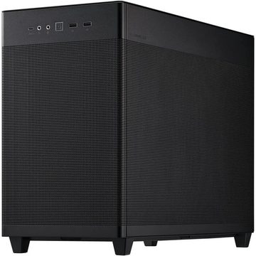 Asus PC-Gehäuse Prime AP201, MicroATX, Schwarz, Mesh-Design, unterstützt ATX-Netzteile