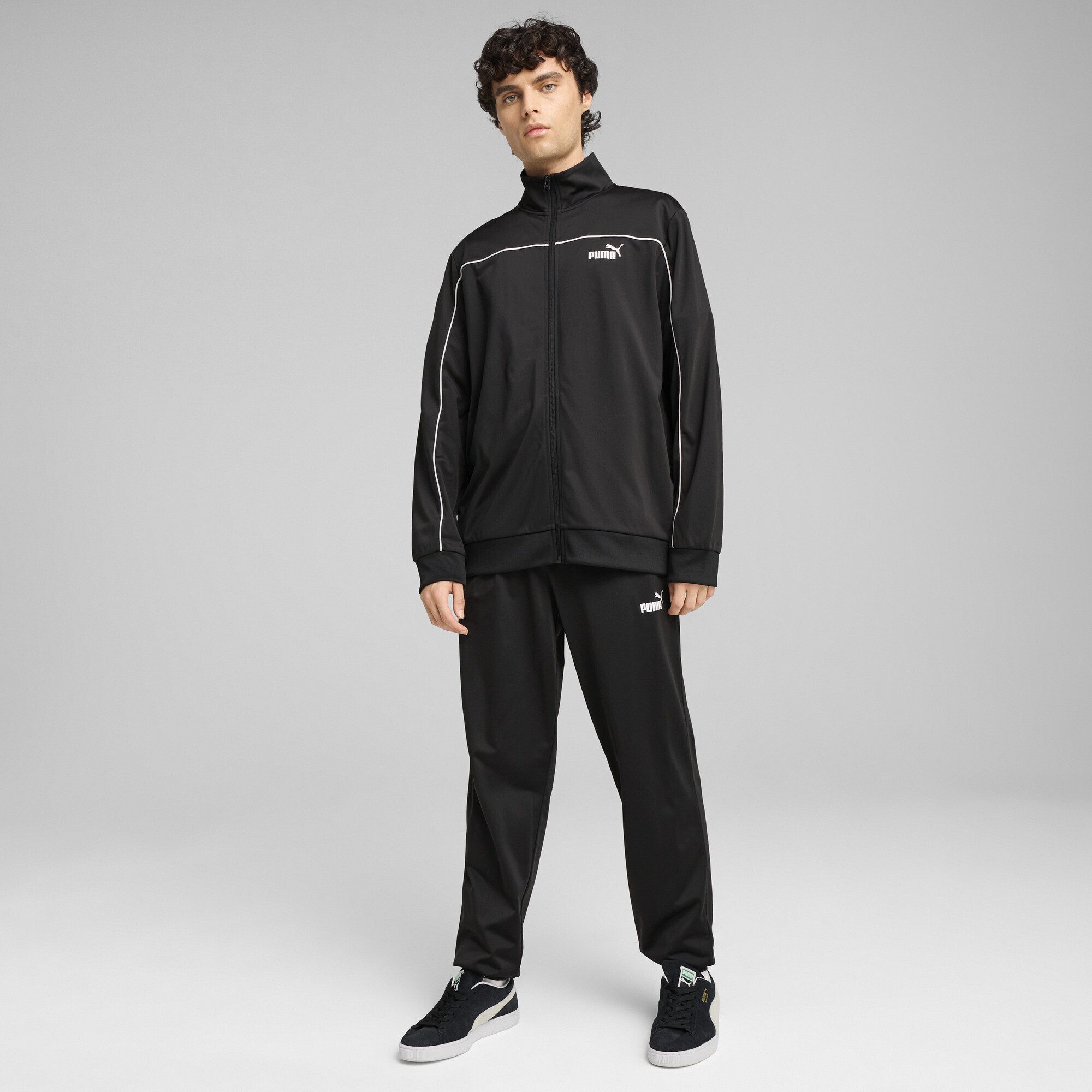 PUMA Jogginganzug Poly Trainingsanzug mit Paspeln günstig online kaufen