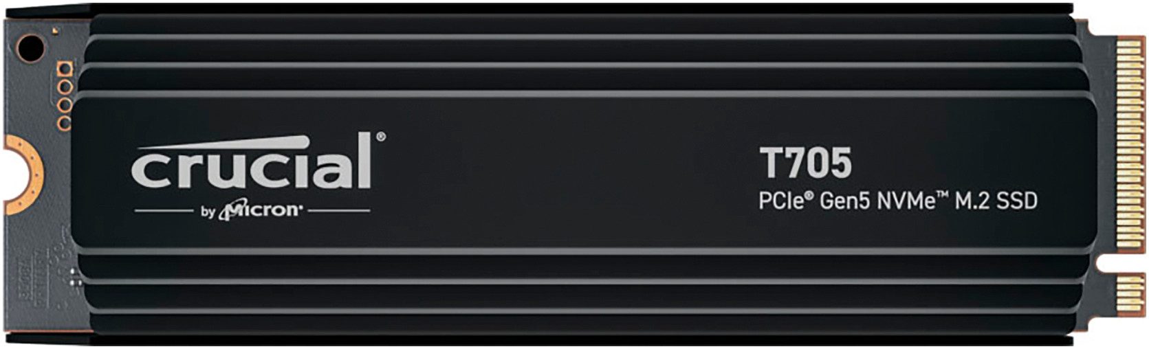 Crucial CT4000T705SSD5 interne SSD (4 TB) 14500 MB/S Lesegeschwindigkeit, 12700 MB/S Schreibgeschwindigkeit