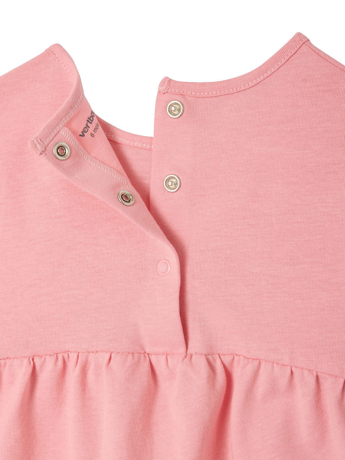 vertbaudet Langarmshirt Baby Blusenshirts mit Kräuselfalten BASIC 2er-Pack – Bild 5 von 5
